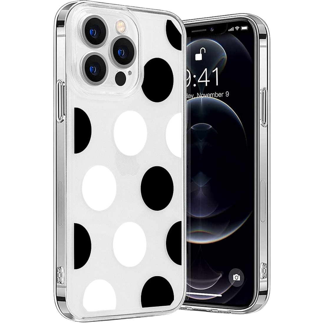 Inspire Series Polka Dot Firm Case for iPhone 14 Pro Max