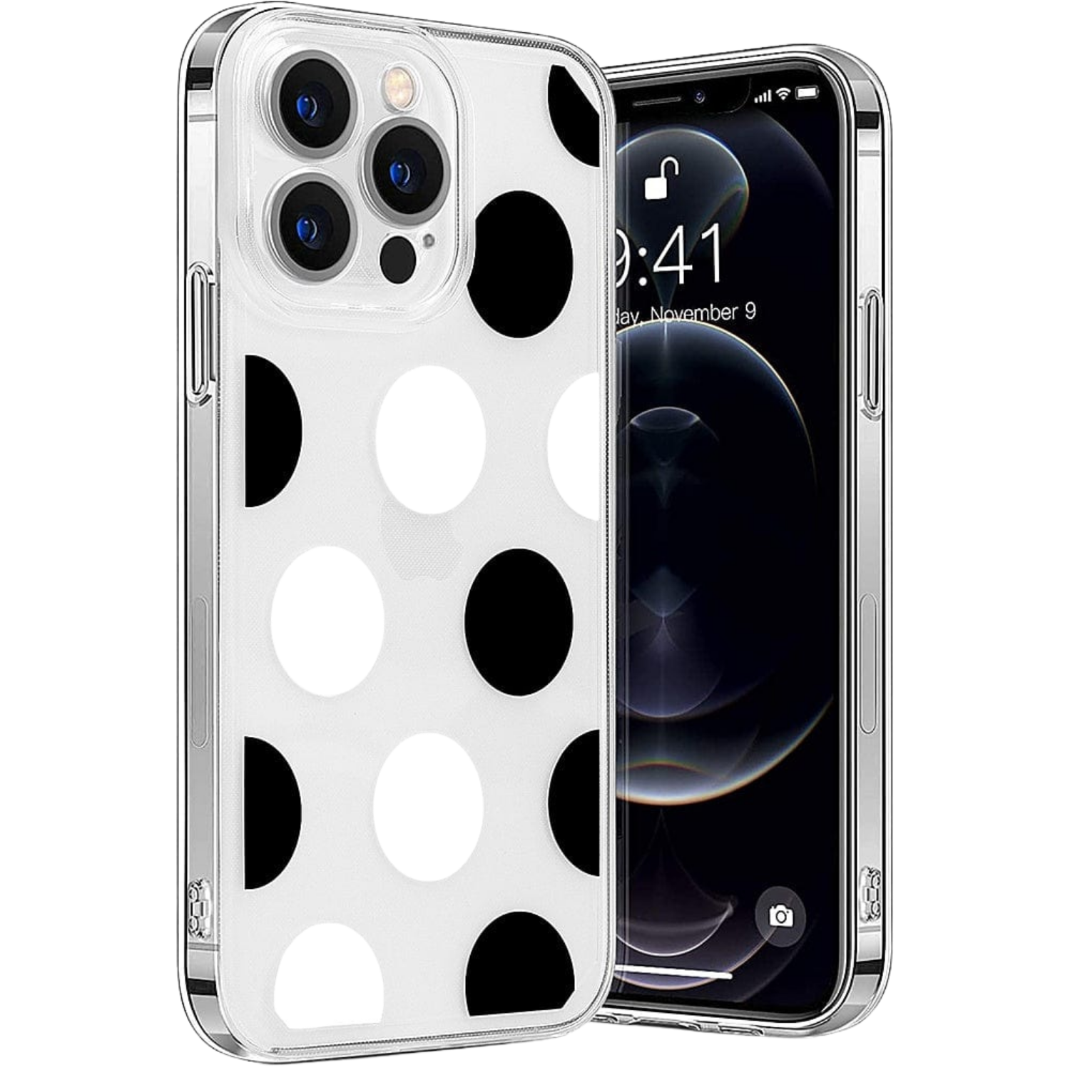 Inspire Series Polka Dot Firm Case for iPhone 14 Pro Max
