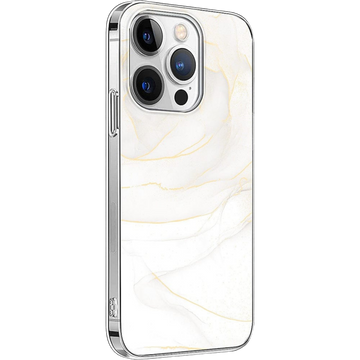 Inspire Series White Marble Case with MagSafe for iPhone 14 Pro Max