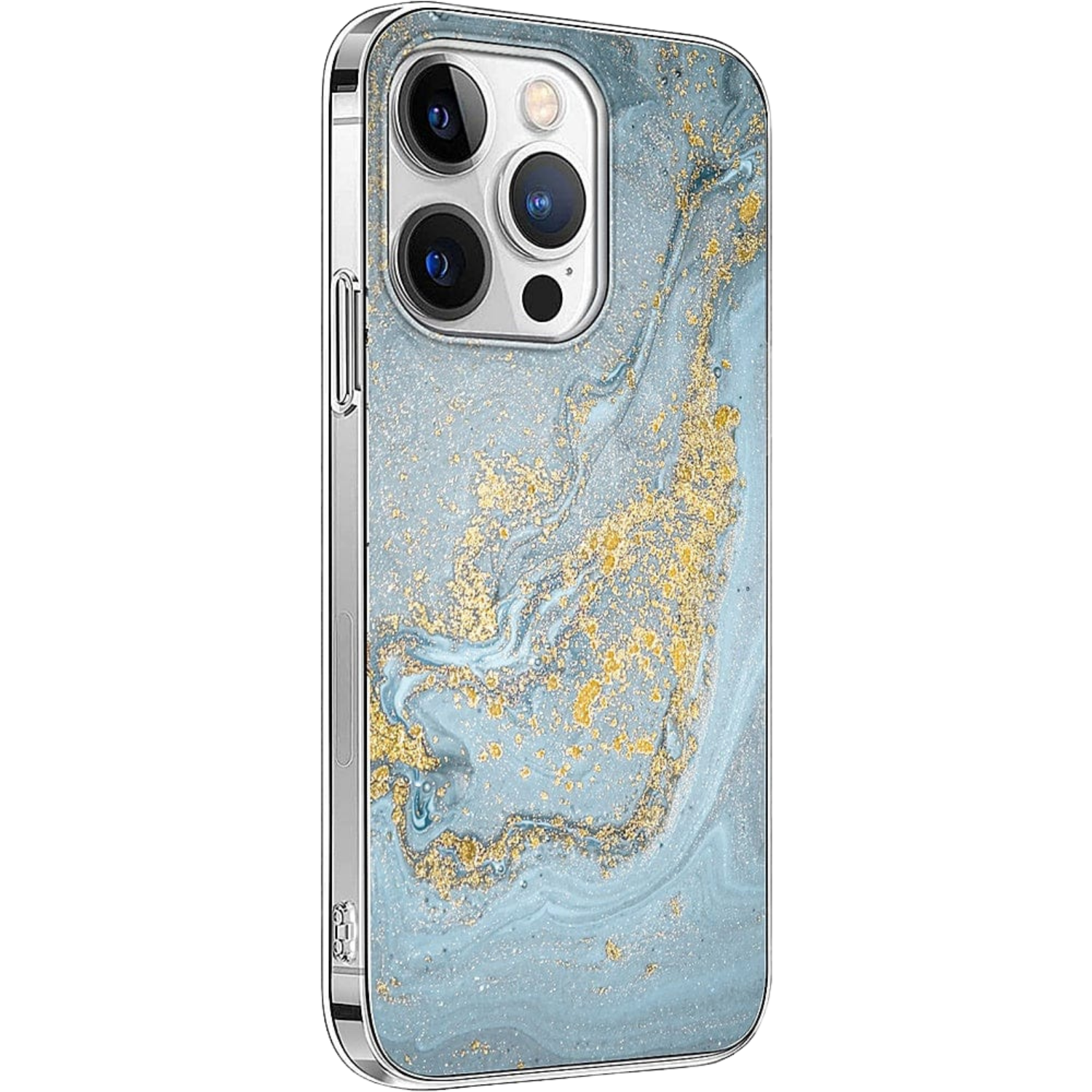 Inspire Series Blue Marble Case with MagSafe for iPhone 14 Pro