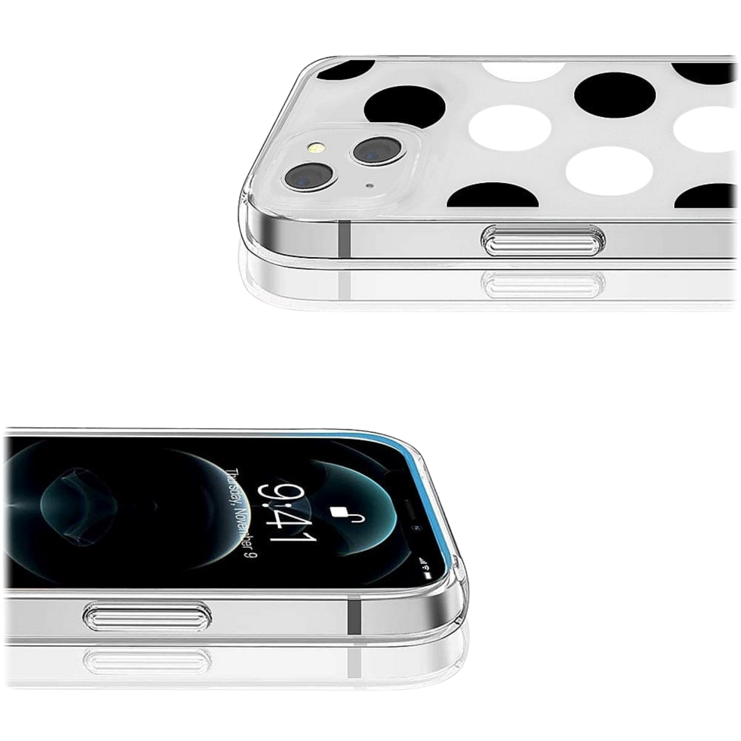 Inspire Series Polka Dot Firm Case for iPhone 14 Plus
