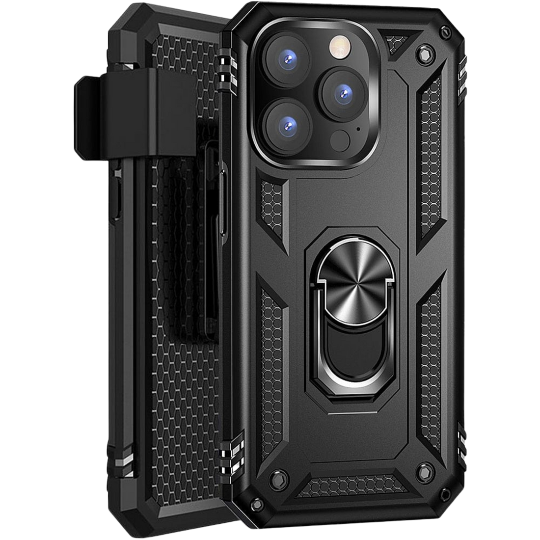 Raider Series Heavy-Duty Belt Clip Case for iPhone 14 Pro
