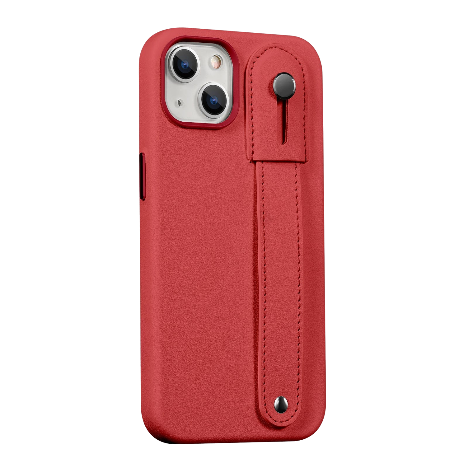 Indy Series Leather FingerGrip Case with MagSafe for iPhone 14 Plus