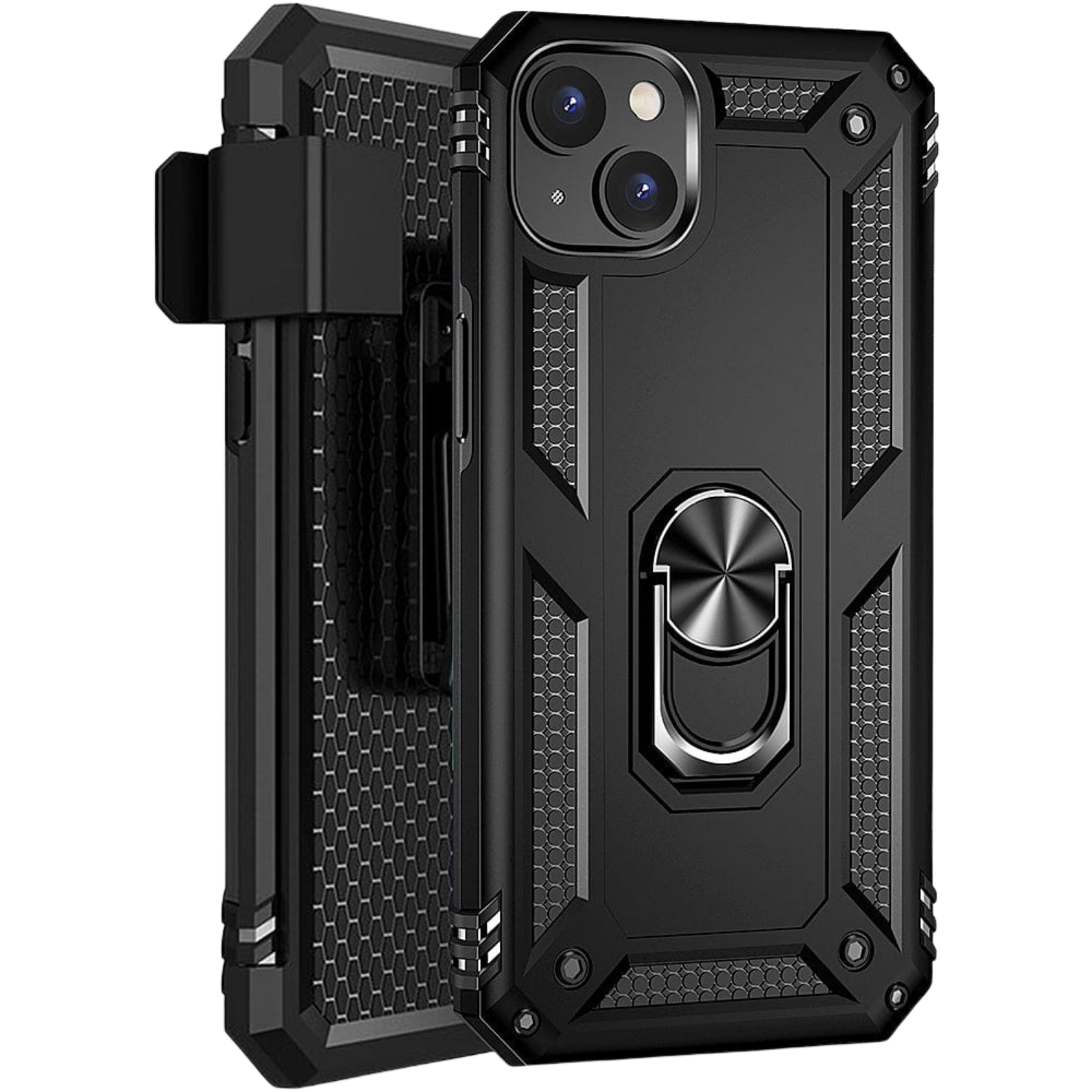 Raider Series Heavy-Duty Belt Clip Case for iPhone 14 Plus