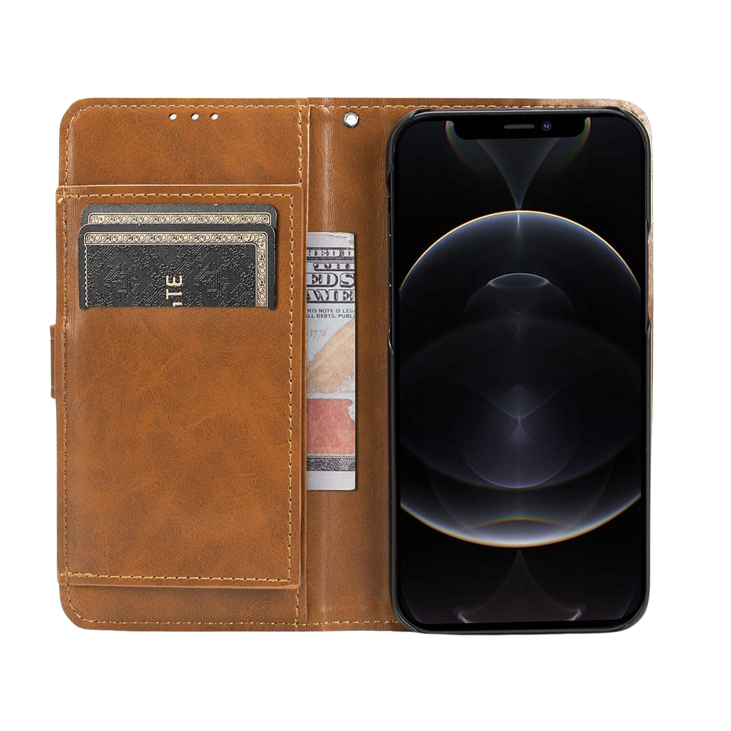 Indy Series Leather Wallet Case for iPhone 13/ iPhone 14