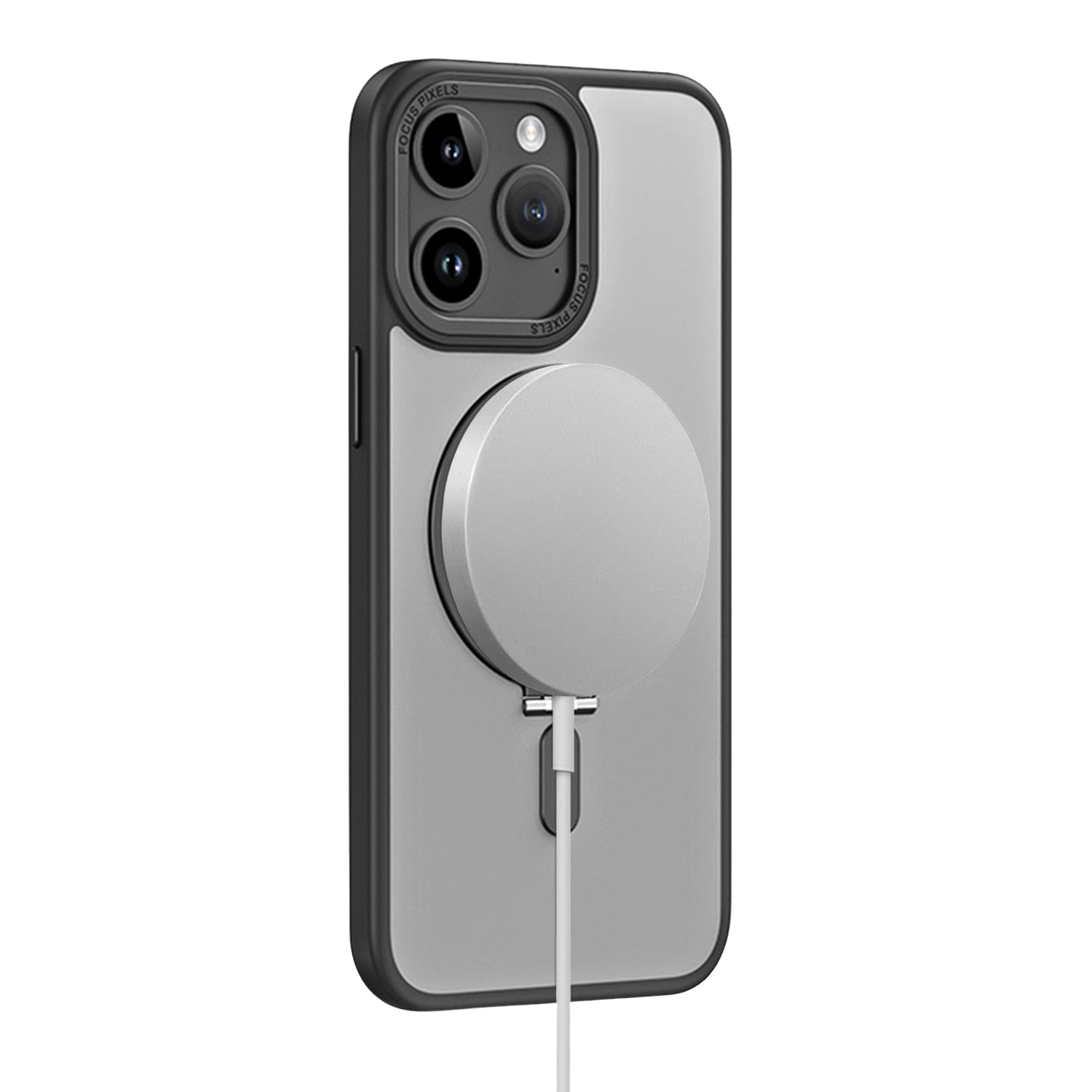 Venture Series Clear Back Kickstand Case with MagSafe for iPhone 15 Pro Max