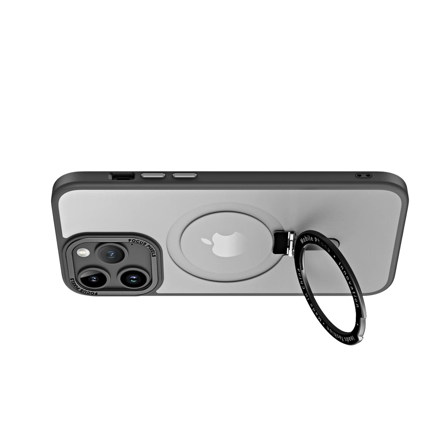 Venture Series Clear Back Kickstand Case with MagSafe for iPhone 15 Pro Max