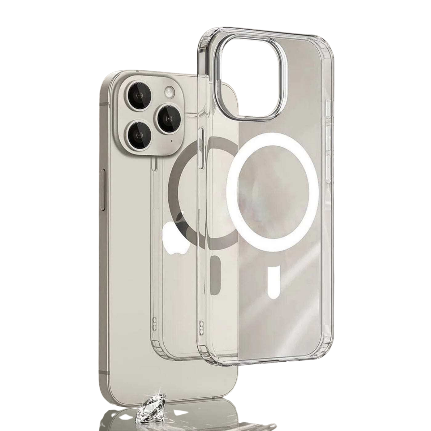 Venture Series Clear Case with MagSafe for iPhone 15 Pro Max