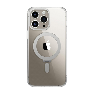 Venture Series Clear Kickstand Case with MagSafe for iPhone 15 Pro Max