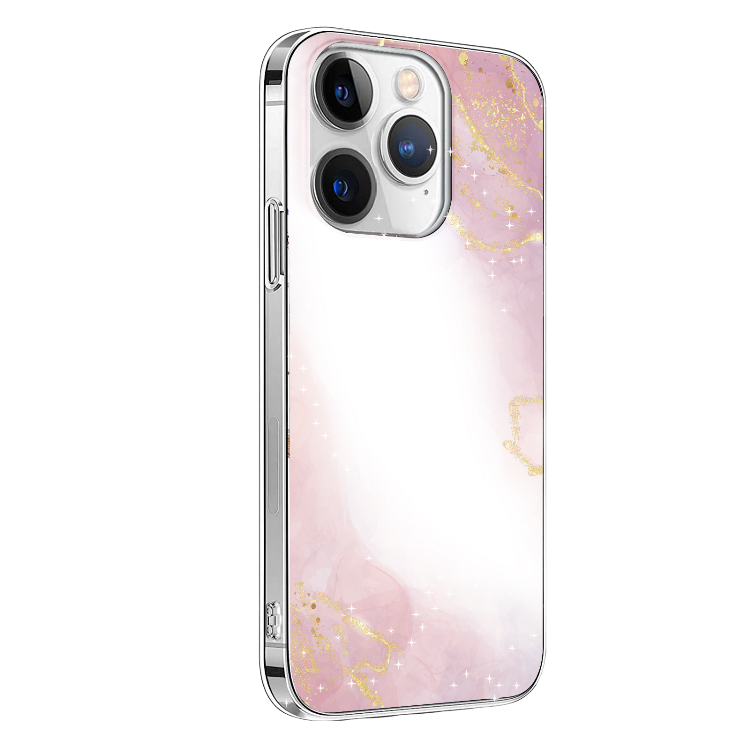 Inspire Series Pink Marble Case with MagSafe for iPhone 15 Pro