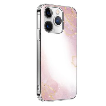 Inspire Series Pink Marble Case with MagSafe for iPhone 15 Pro