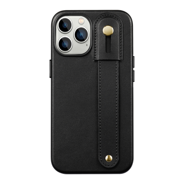 Indy Series Genuine Leather FingerGrip Case with MagSafe for iPhone 15 Pro