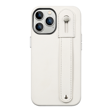 Indy Series Genuine Leather FingerGrip Case with MagSafe for iPhone 15 Pro