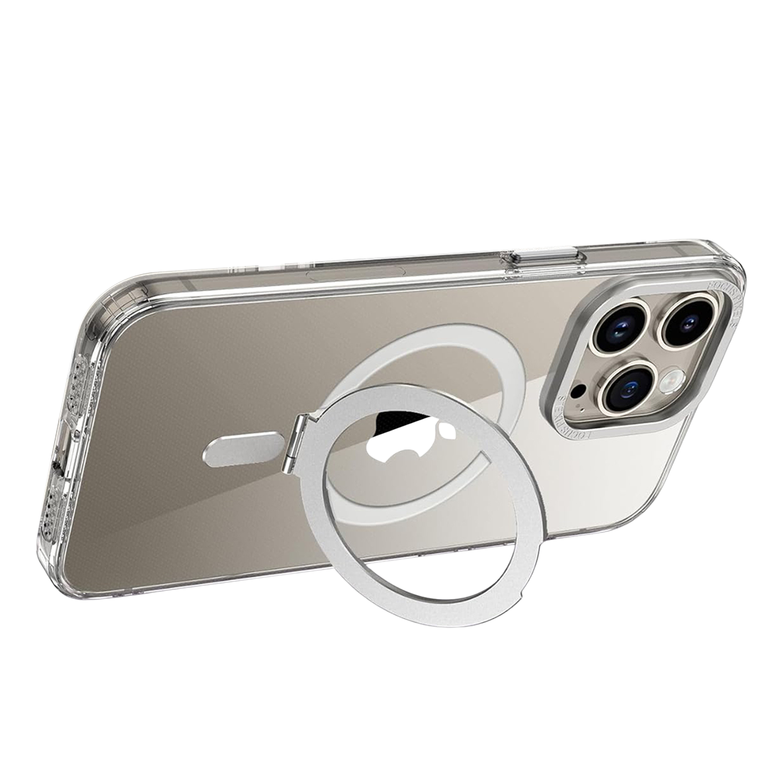 Venture Series Clear Kickstand Case with MagSafe for iPhone 15 Pro