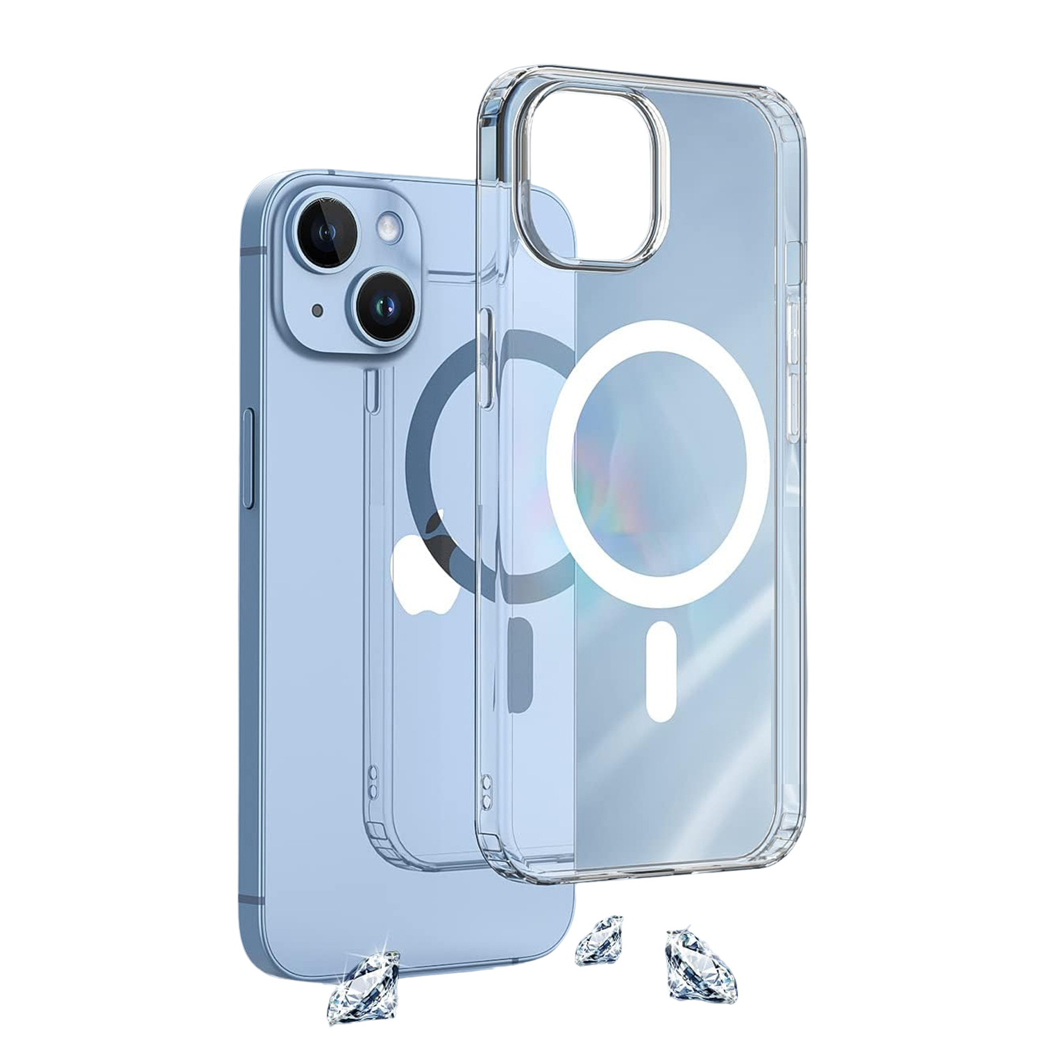 Venture Series Clear Case with MagSafe for iPhone 15 Plus