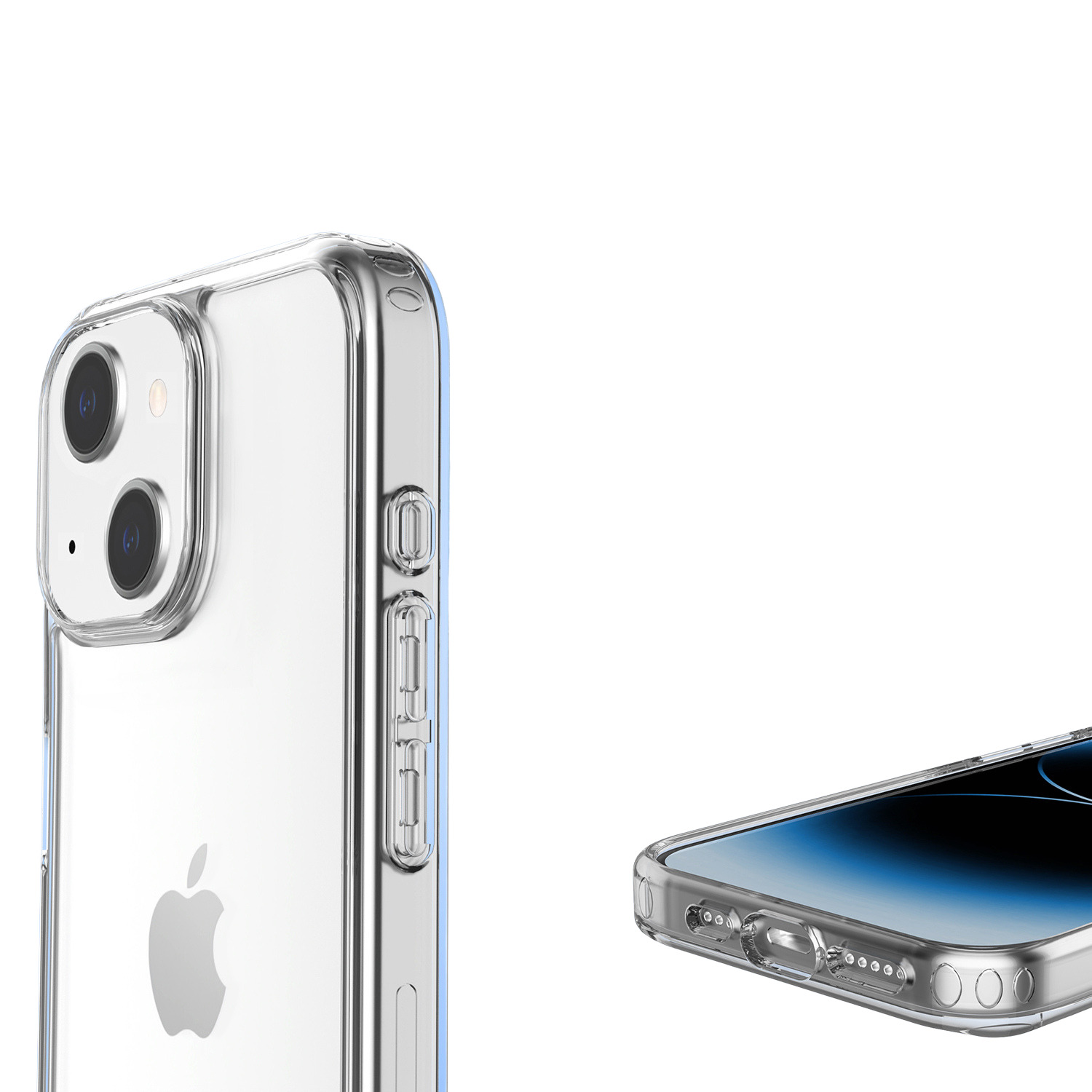 Venture Series Clear Slim Case with MagSafe for iPhone 15 Plus