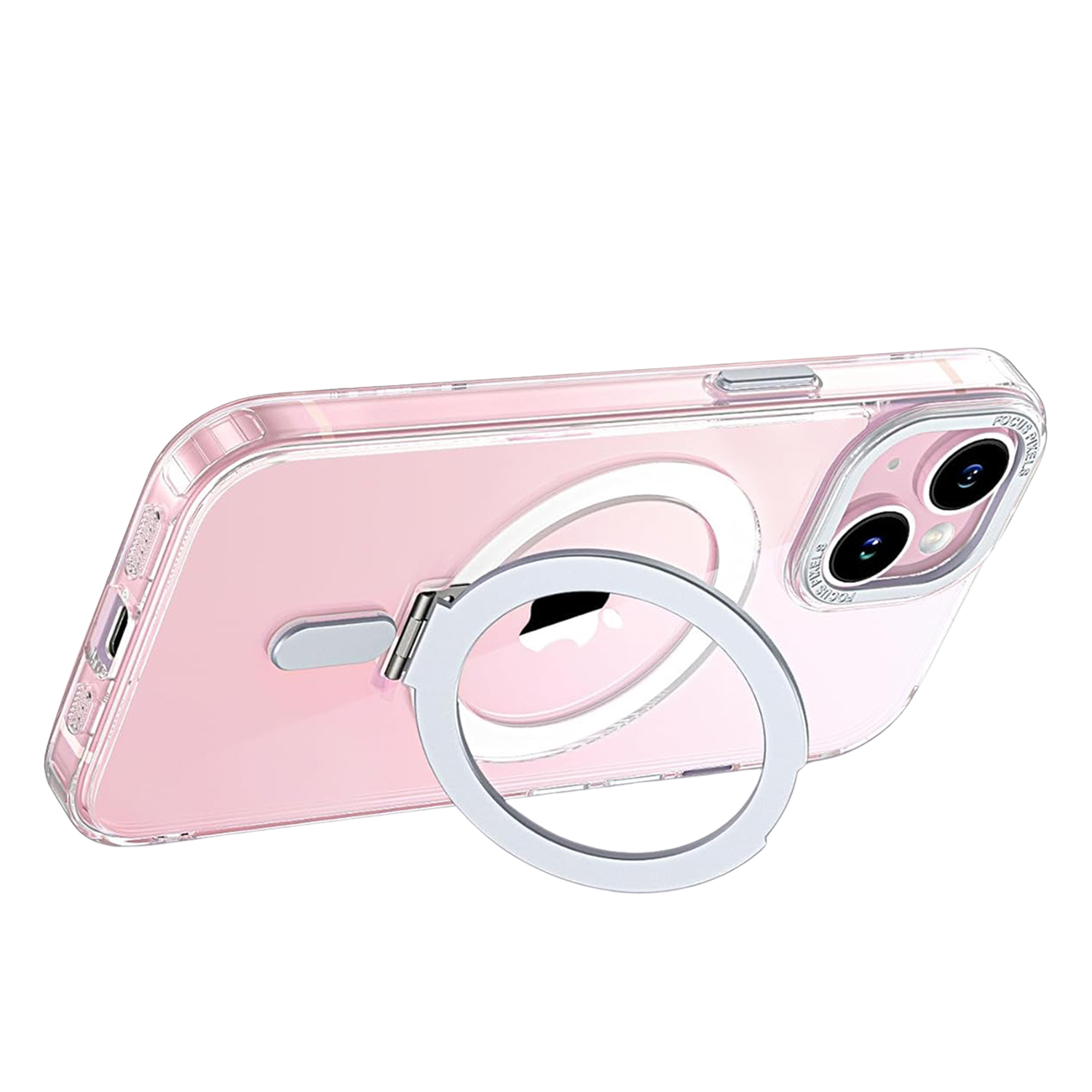 Venture Series Clear Kickstand Case with MagSafe for iPhone 15
