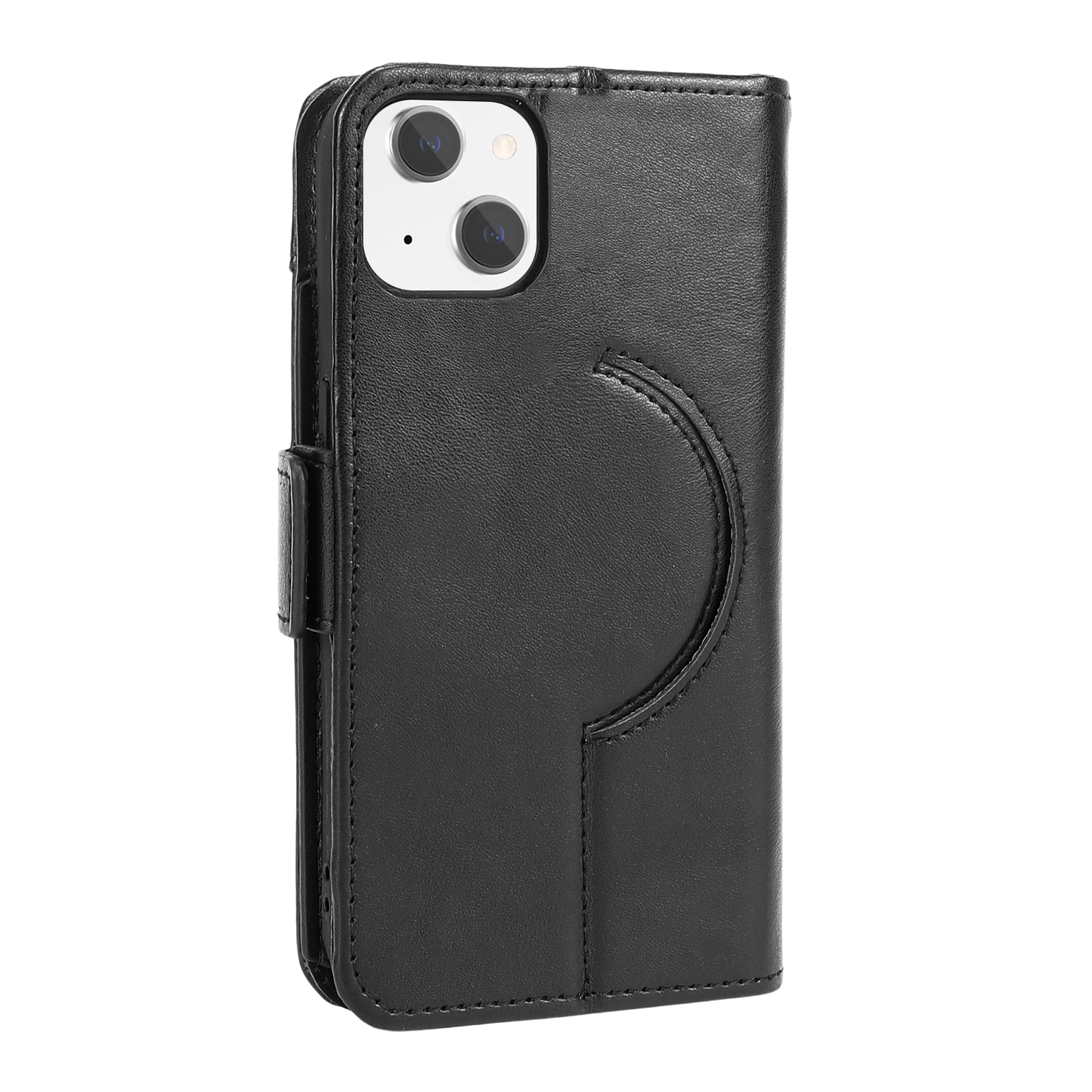 Indy Series Genuine Leather Wallet Case with MagSafe for iPhone 15