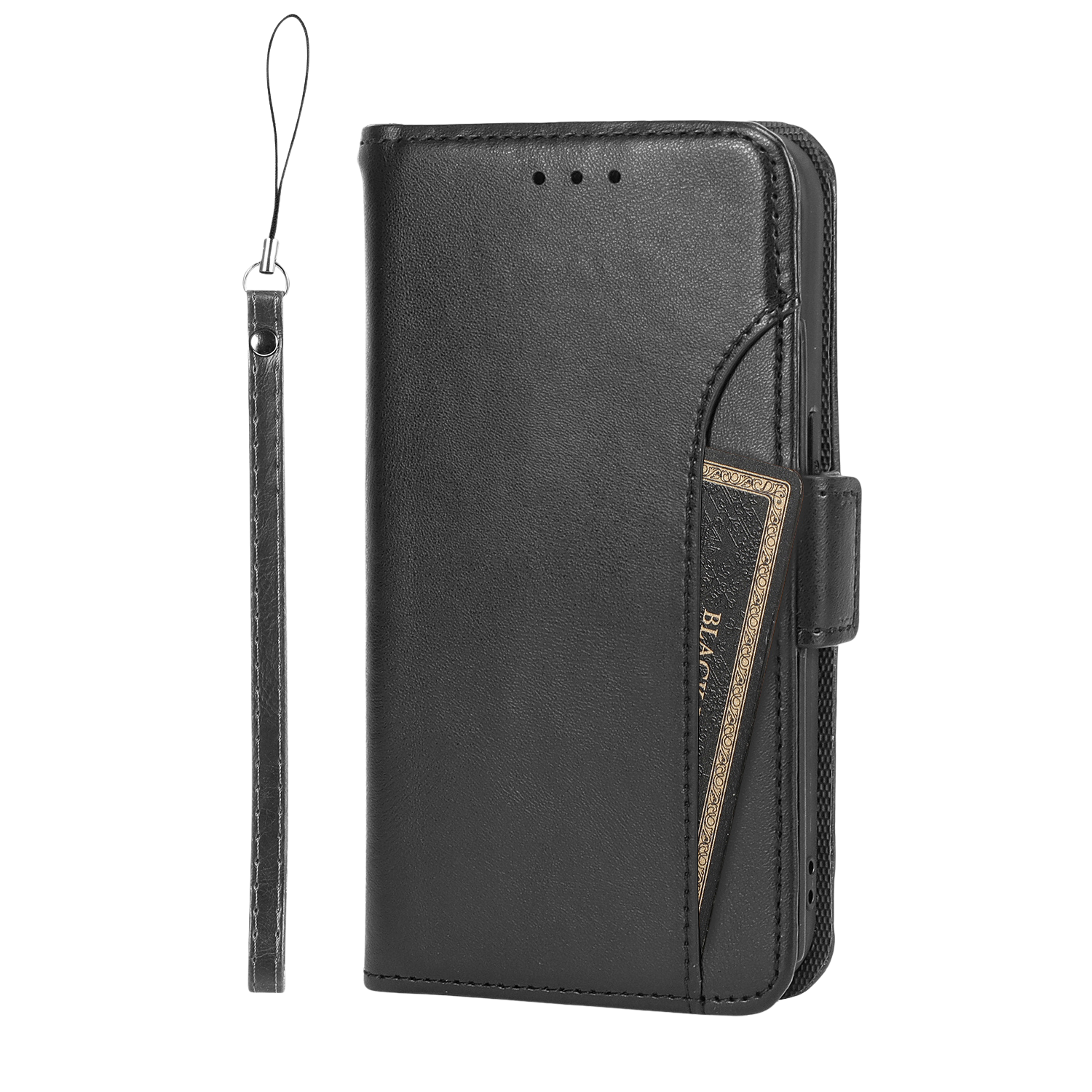 Indy Series Genuine Leather Wallet Case with MagSafe for iPhone 15
