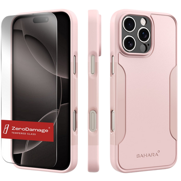 Classic Series Firm Case with Tempered Glass Kit and MagSafe for iPhone 16 Pro Max