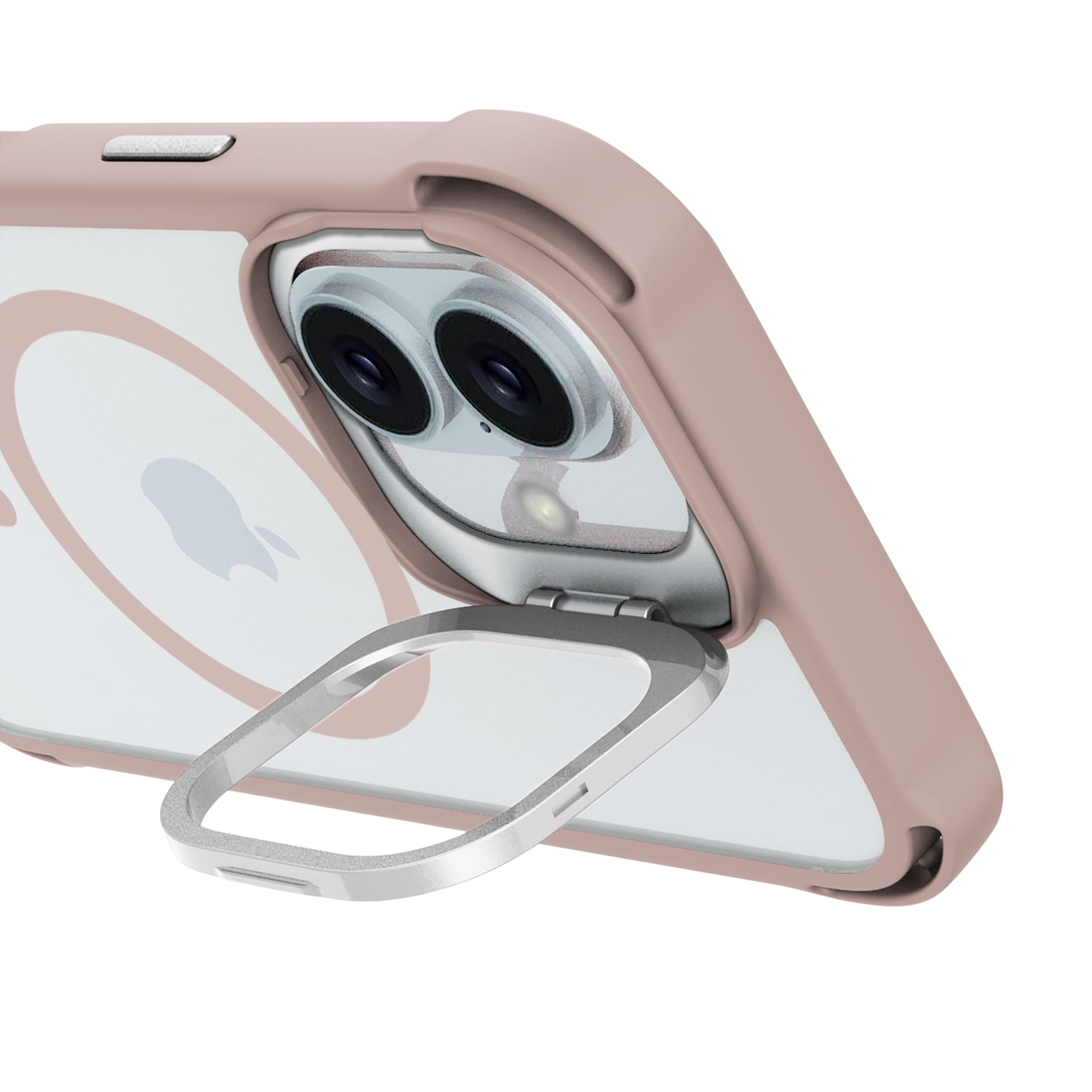 Venture Series Clear Rebound Case with Kickstand and MagSafe for iPhone 16