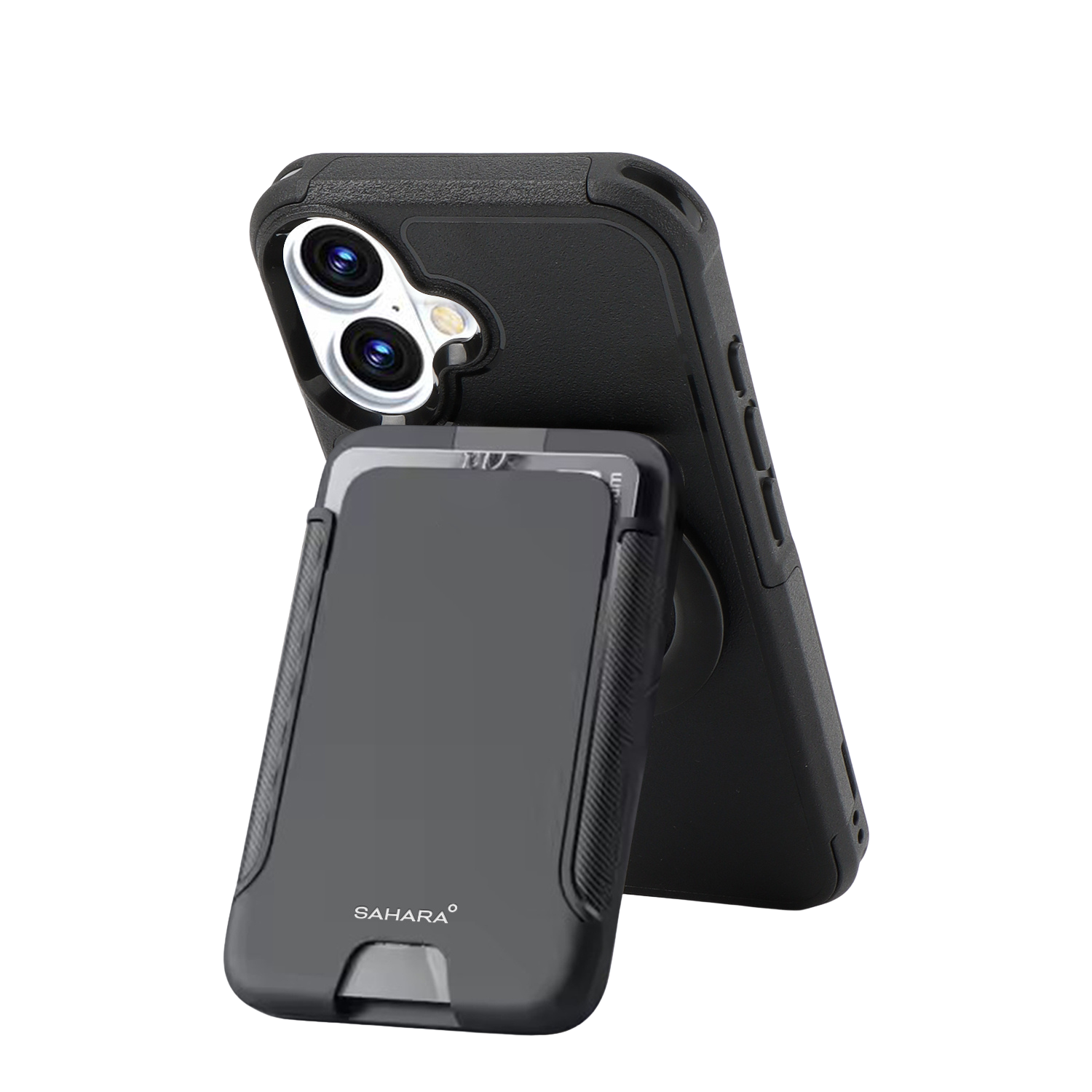 Raider Series Rugged Wallet Case with MagSafe for iPhone 16