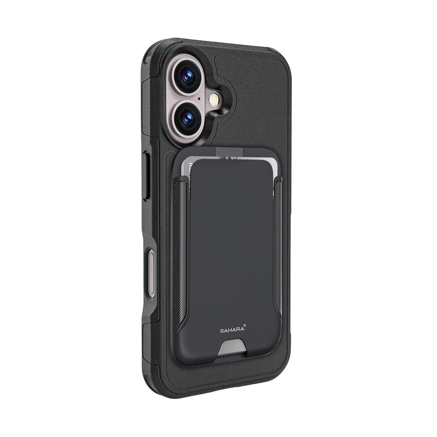 Raider Series Rugged Wallet Case with MagSafe for iPhone 16