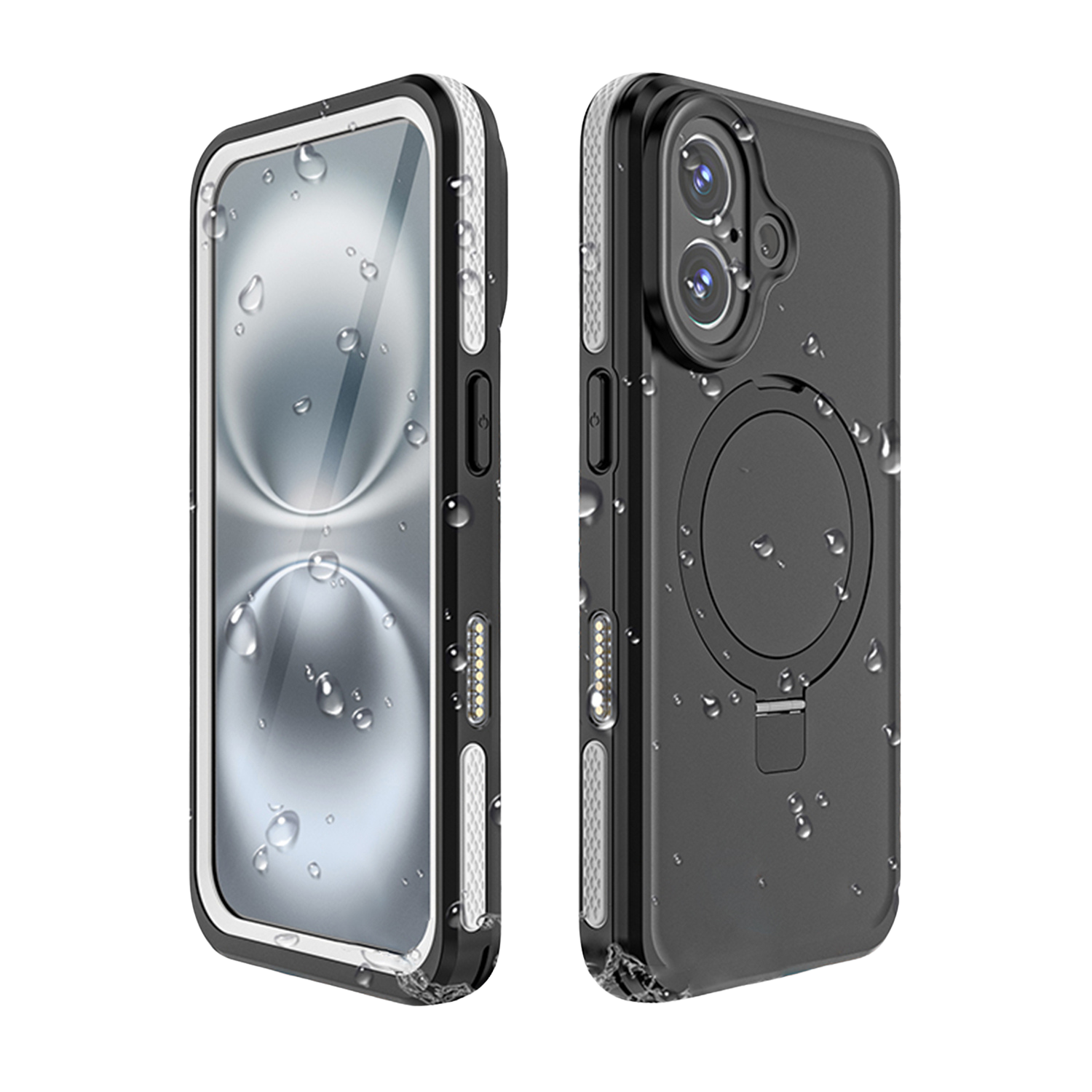 Oasis Series Waterproof Case with MagSafe for iPhone 16 Plus
