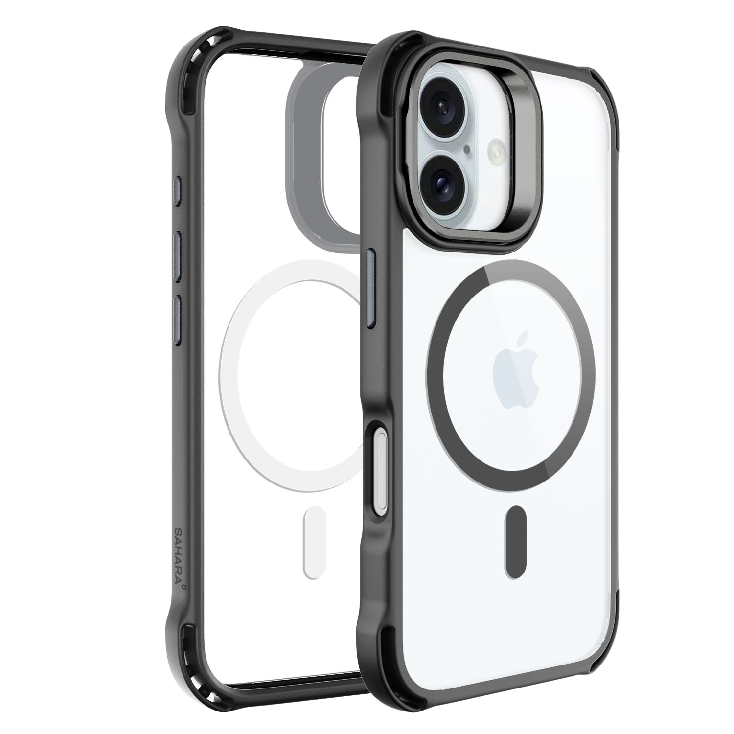 Venture Series Clear Rebound Case with Kickstand and MagSafe for iPhone 16 Plus