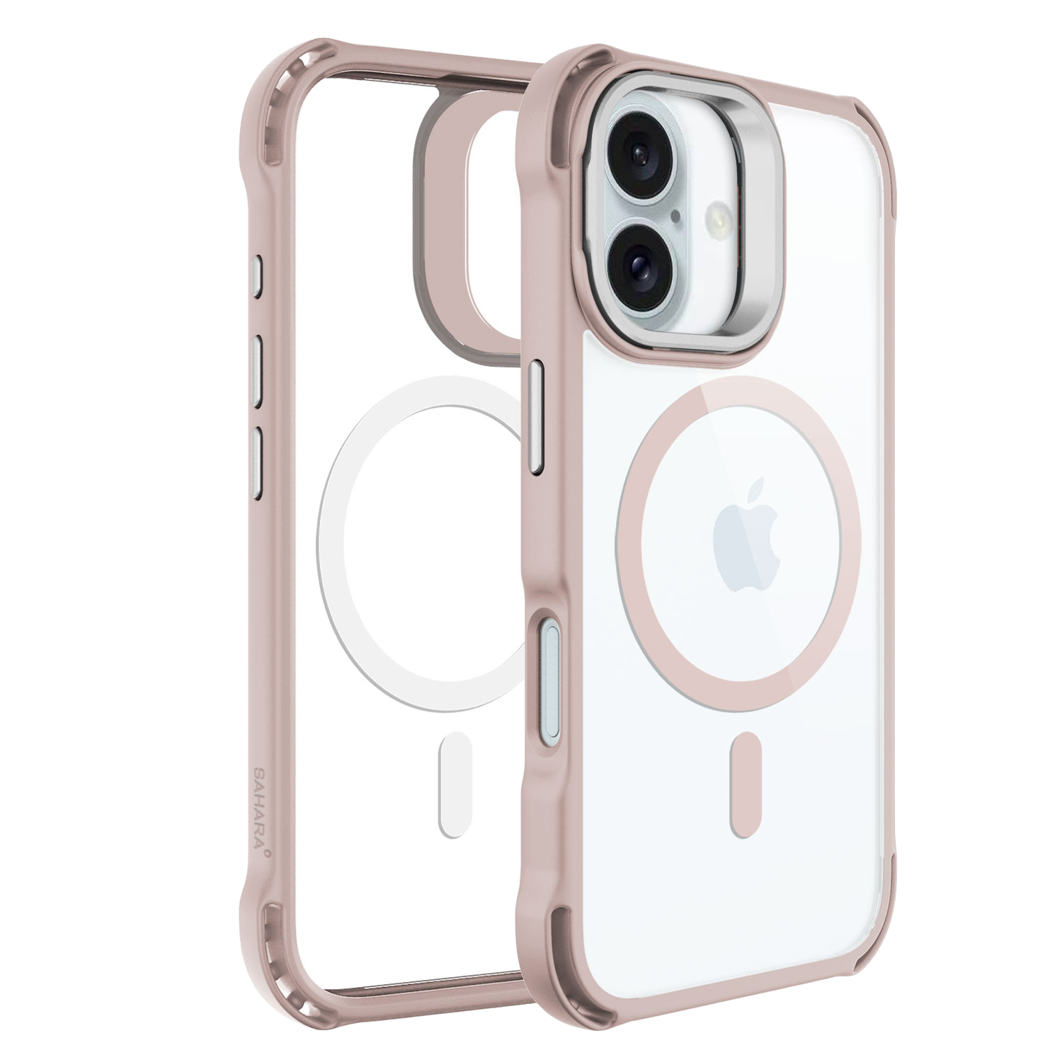 Venture Series Clear Rebound Case with Kickstand and MagSafe for iPhone 16 Plus