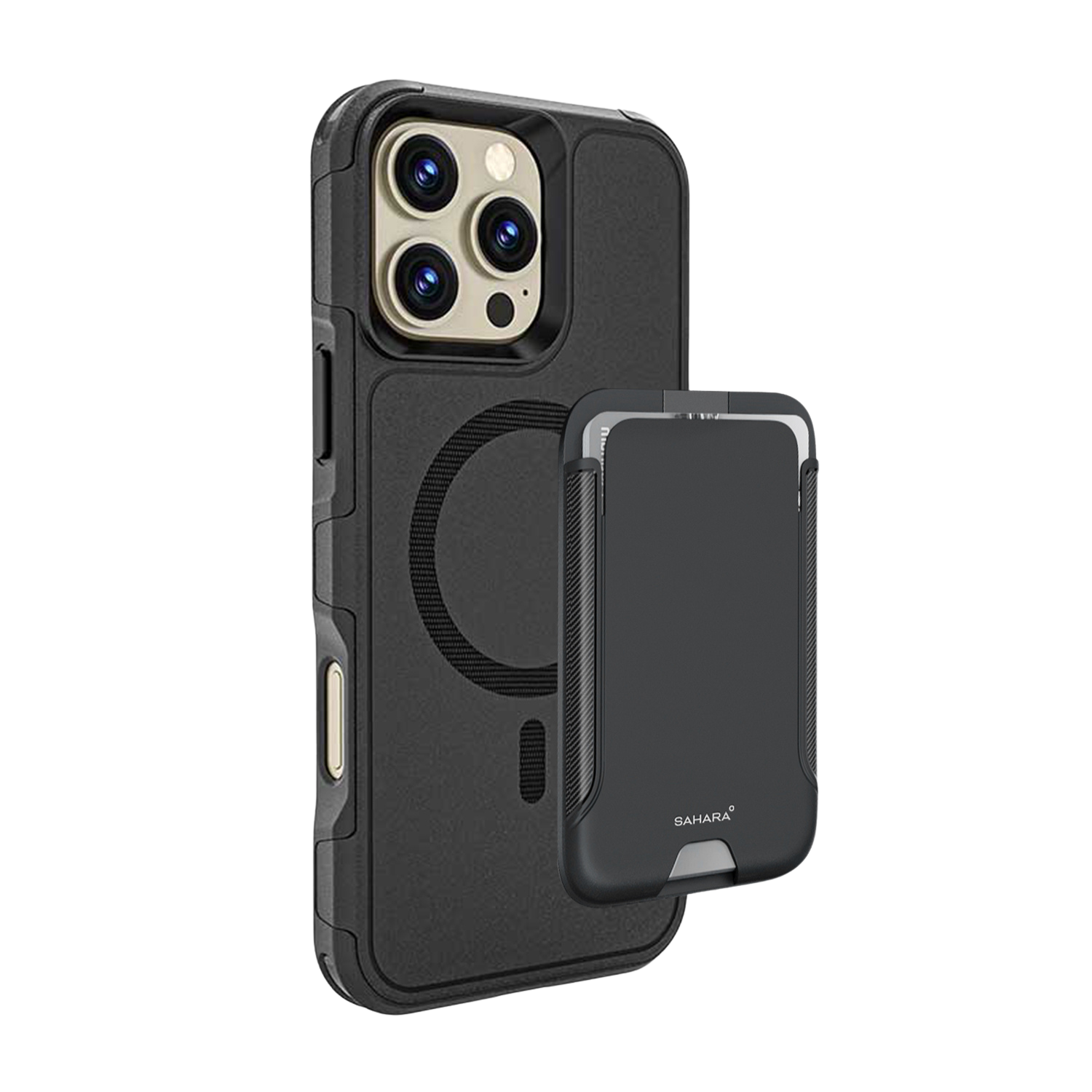 Raider Series Rugged Wallet Case with MagSafe for iPhone 16 Pro Max