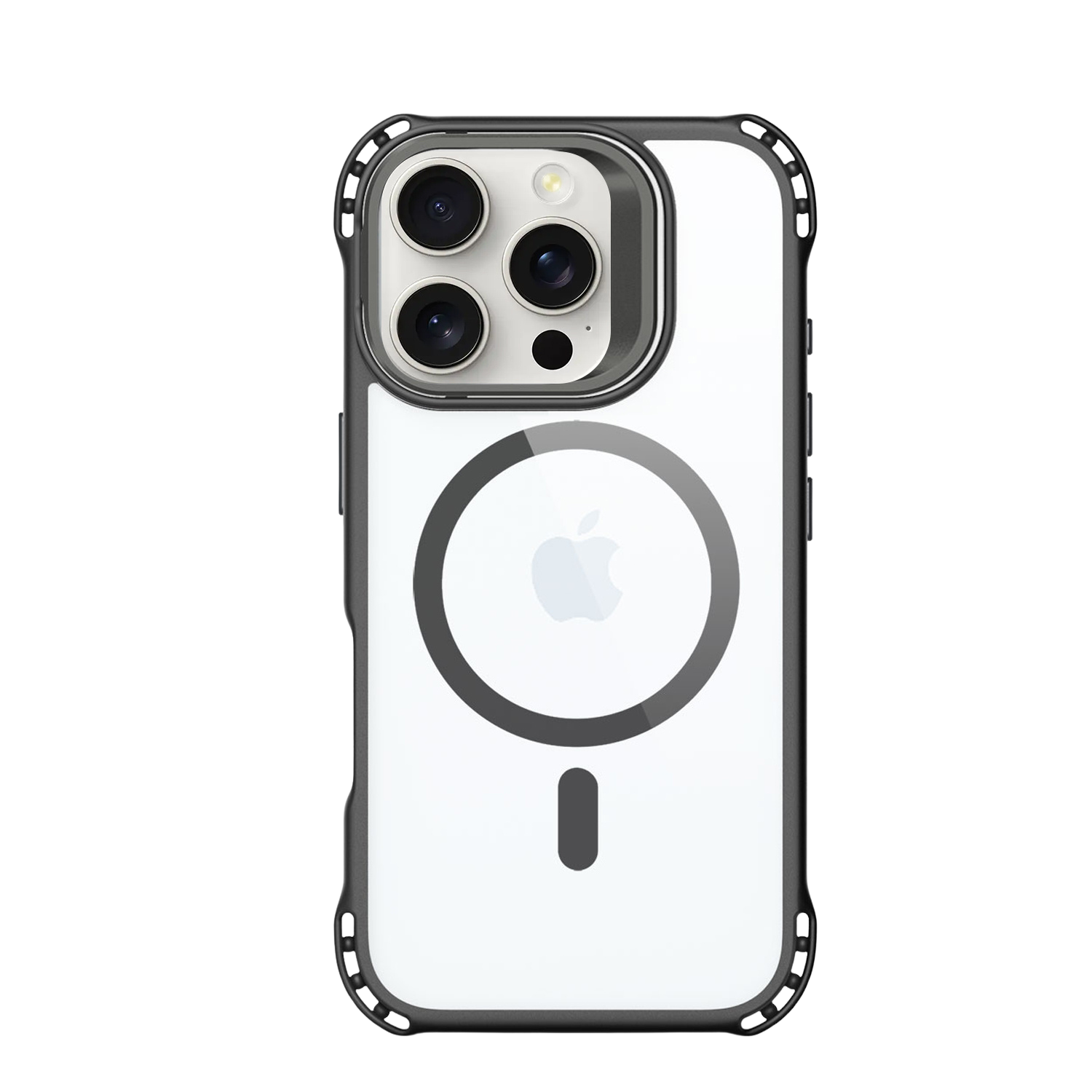 Venture Series Clear Rebound Case with Kickstand and MagSafe for iPhone 16 Pro Max