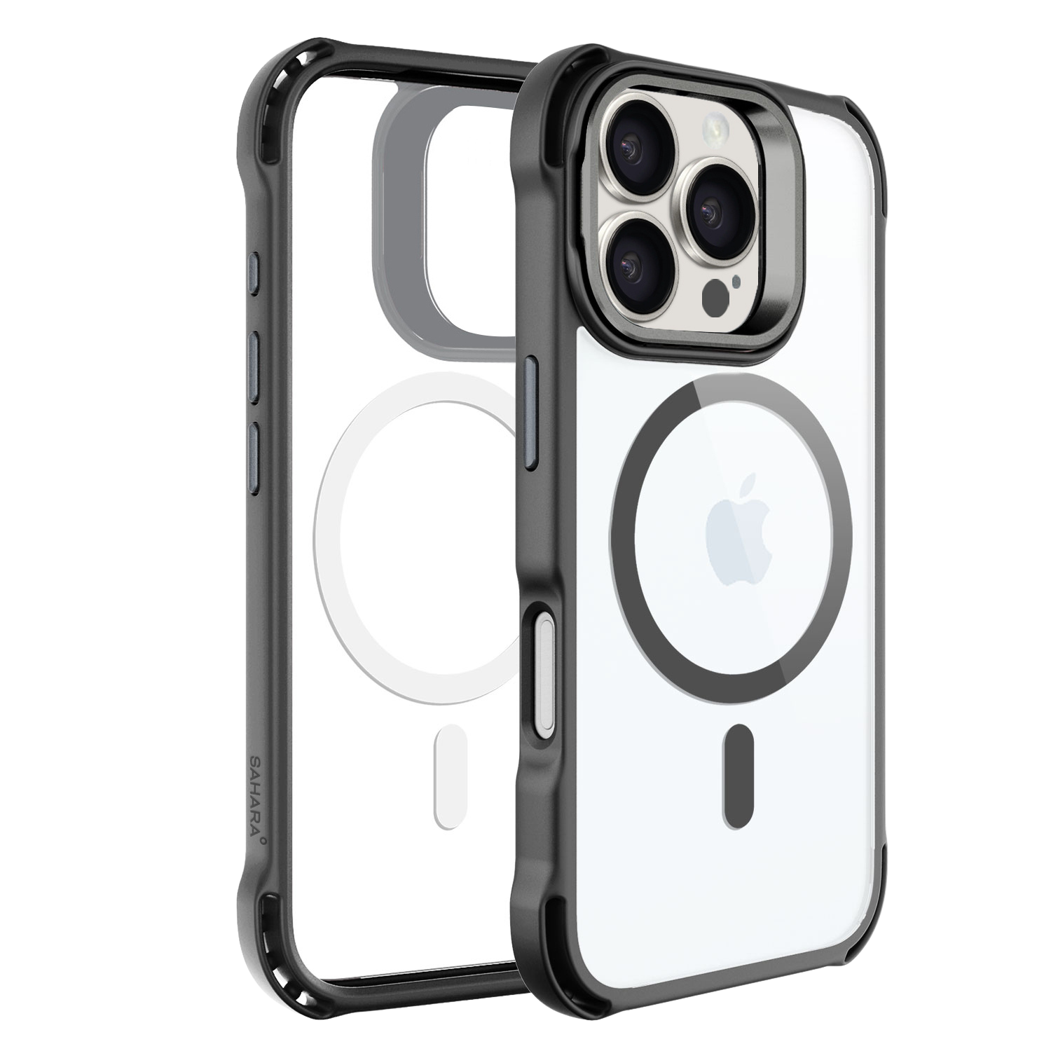 Venture Series Clear Rebound Case with Kickstand and MagSafe for iPhone 16 Pro Max