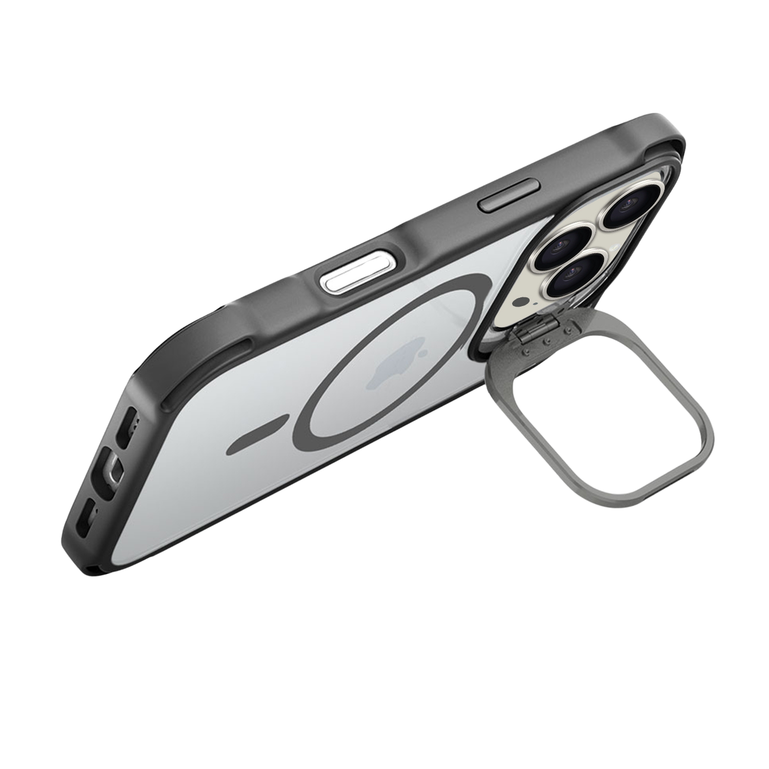 Venture Series Clear Rebound Case with Kickstand and MagSafe for iPhone 16 Pro Max