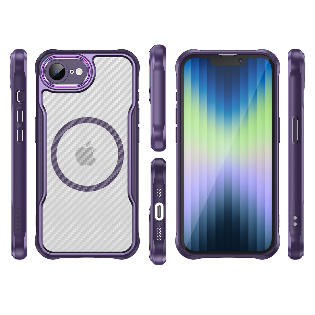 Venture Series Clear Case with MagSafe for iPhone 16e/ iPhone 17e