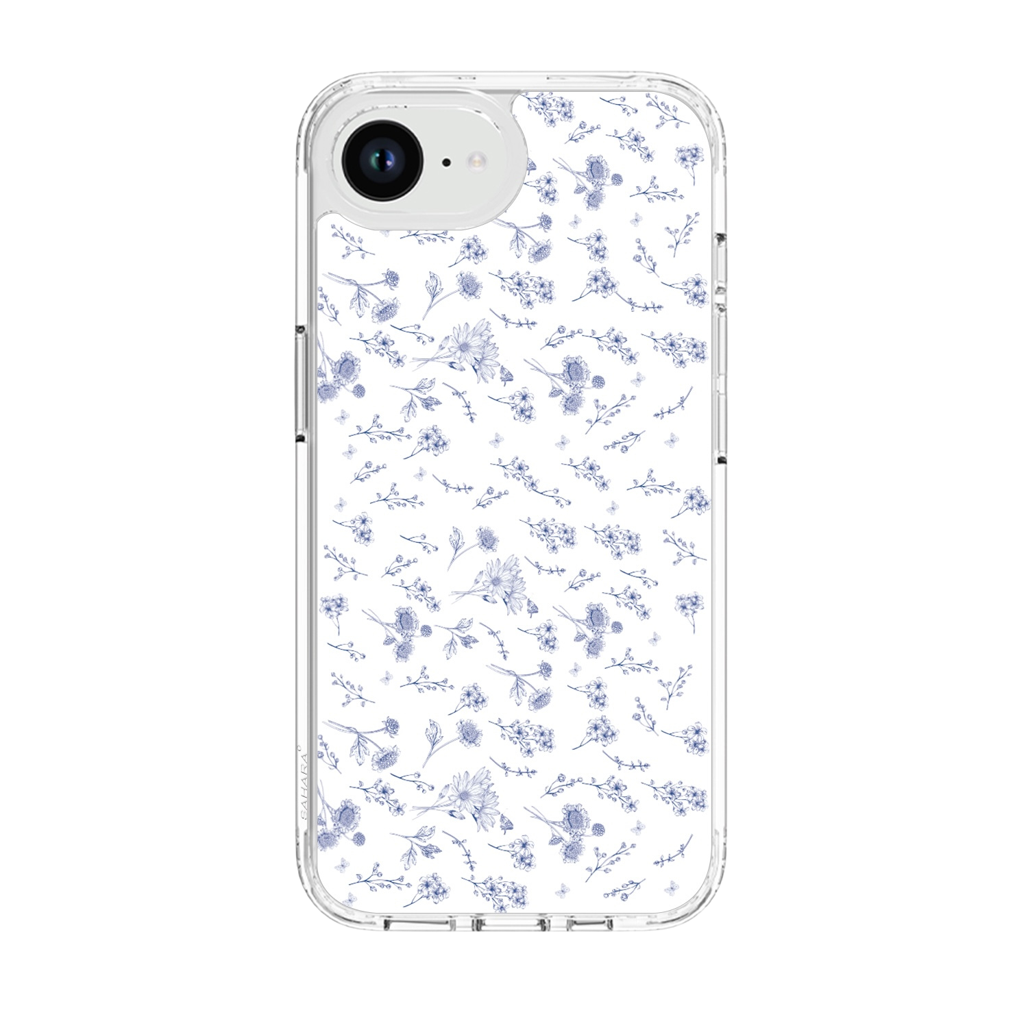 Inspire Series Clear Floral Case for iPhone 16e/ iPhone 17e