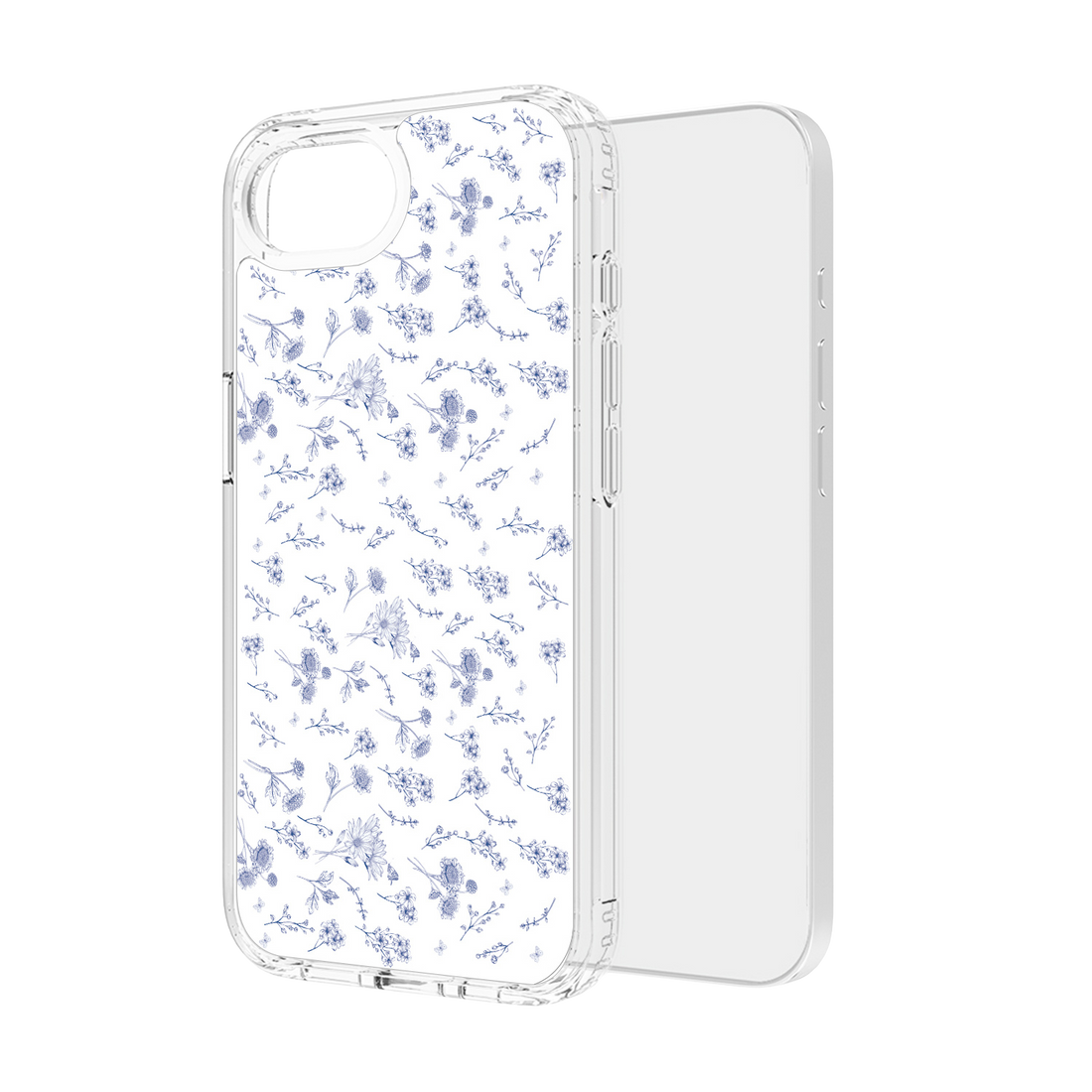Inspire Series Clear Floral Case for iPhone 16e/ iPhone 17e