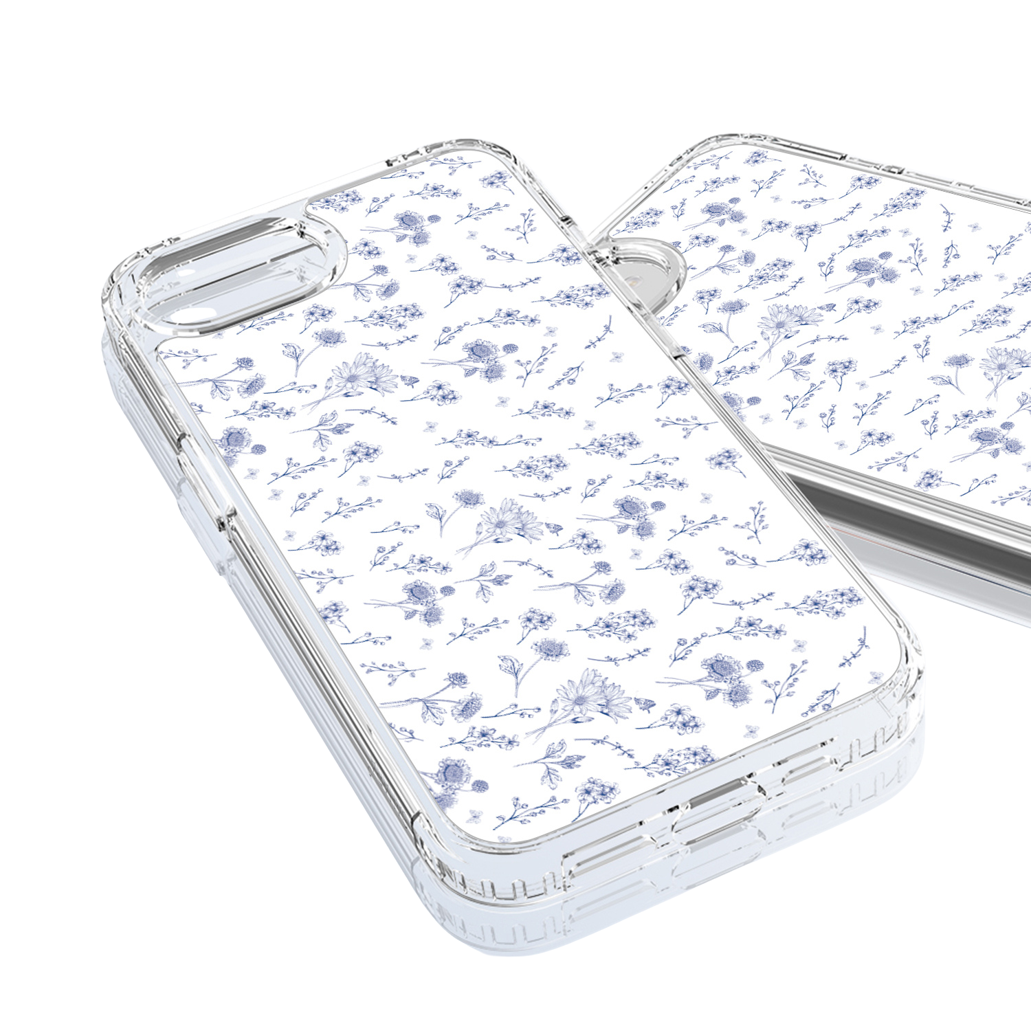 Inspire Series Clear Floral Case for iPhone 16e/ iPhone 17e
