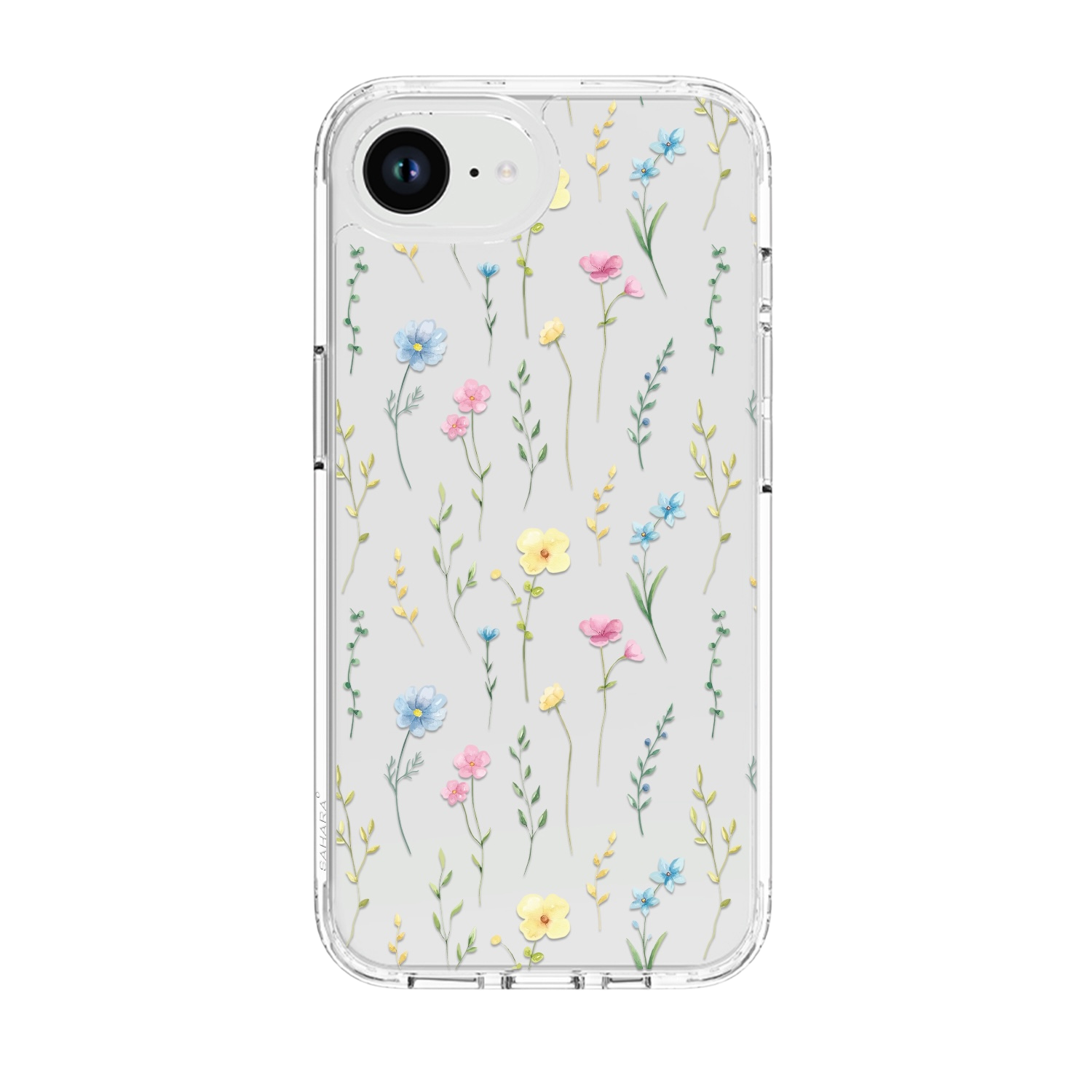Inspire Series Clear Floral Case for iPhone 16e/ iPhone 17e