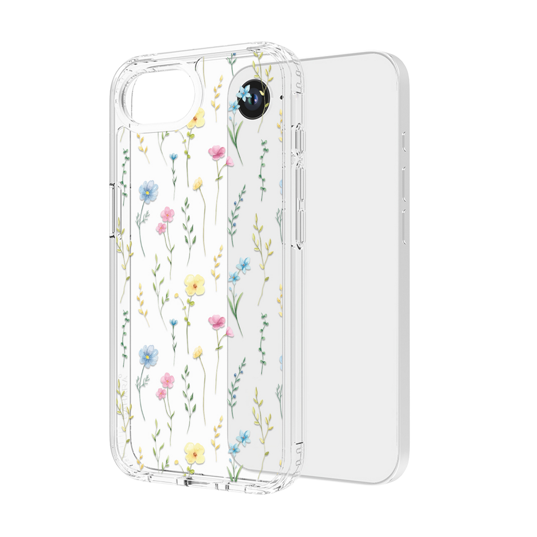 Inspire Series Clear Floral Case for iPhone 16e/ iPhone 17e