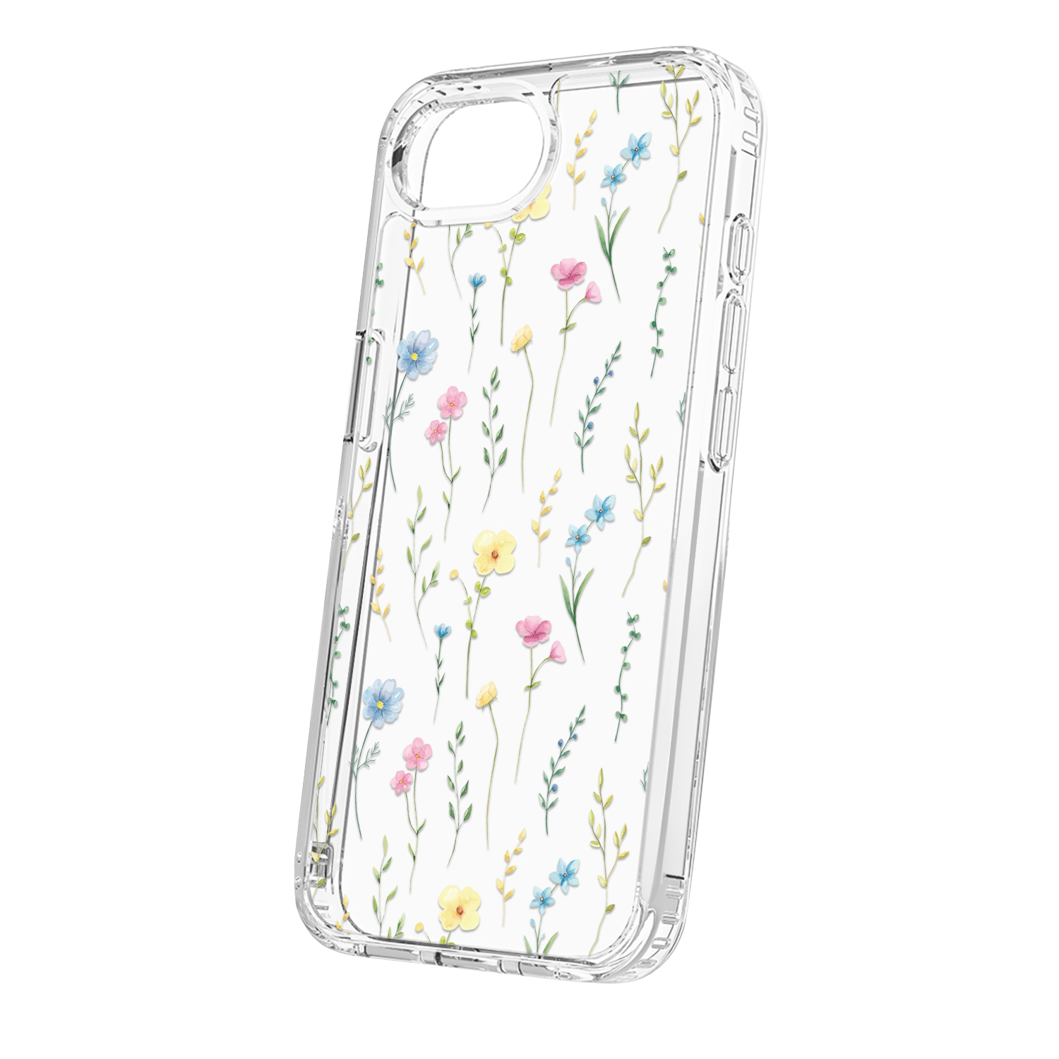 Inspire Series Clear Floral Case for iPhone 16e/ iPhone 17e