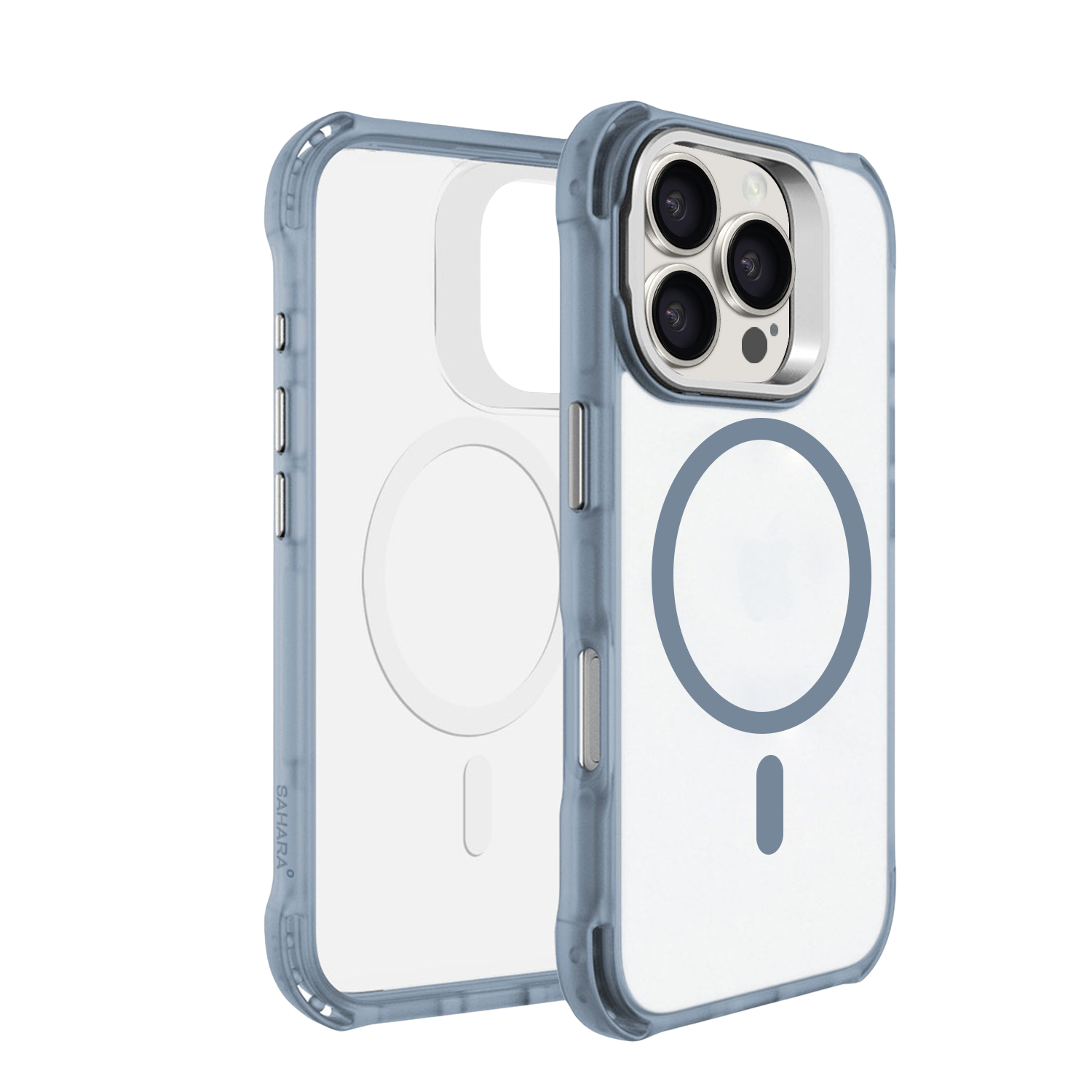 Venture Series Clear Rebound Case with Kickstand and MagSafe for iPhone 16 Pro