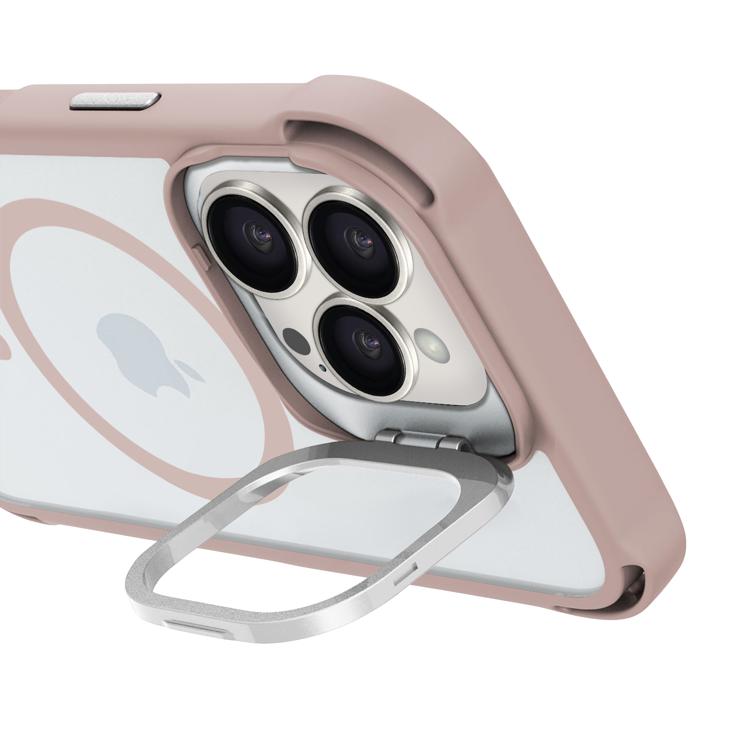 Venture Series Clear Rebound Case with Kickstand and MagSafe for iPhone 16 Pro