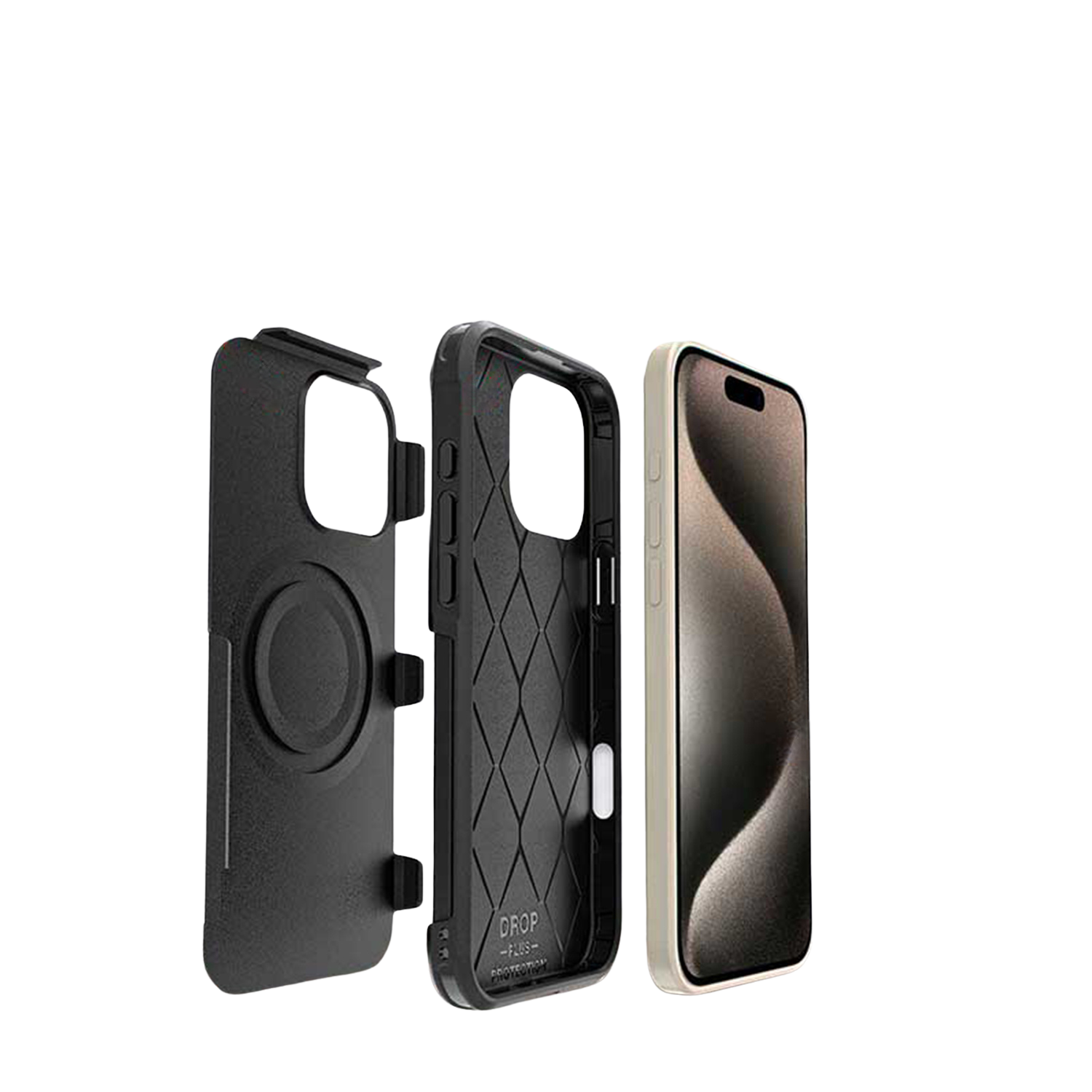 Raider Series Rugged Wallet Case with MagSafe for iPhone 16 Pro