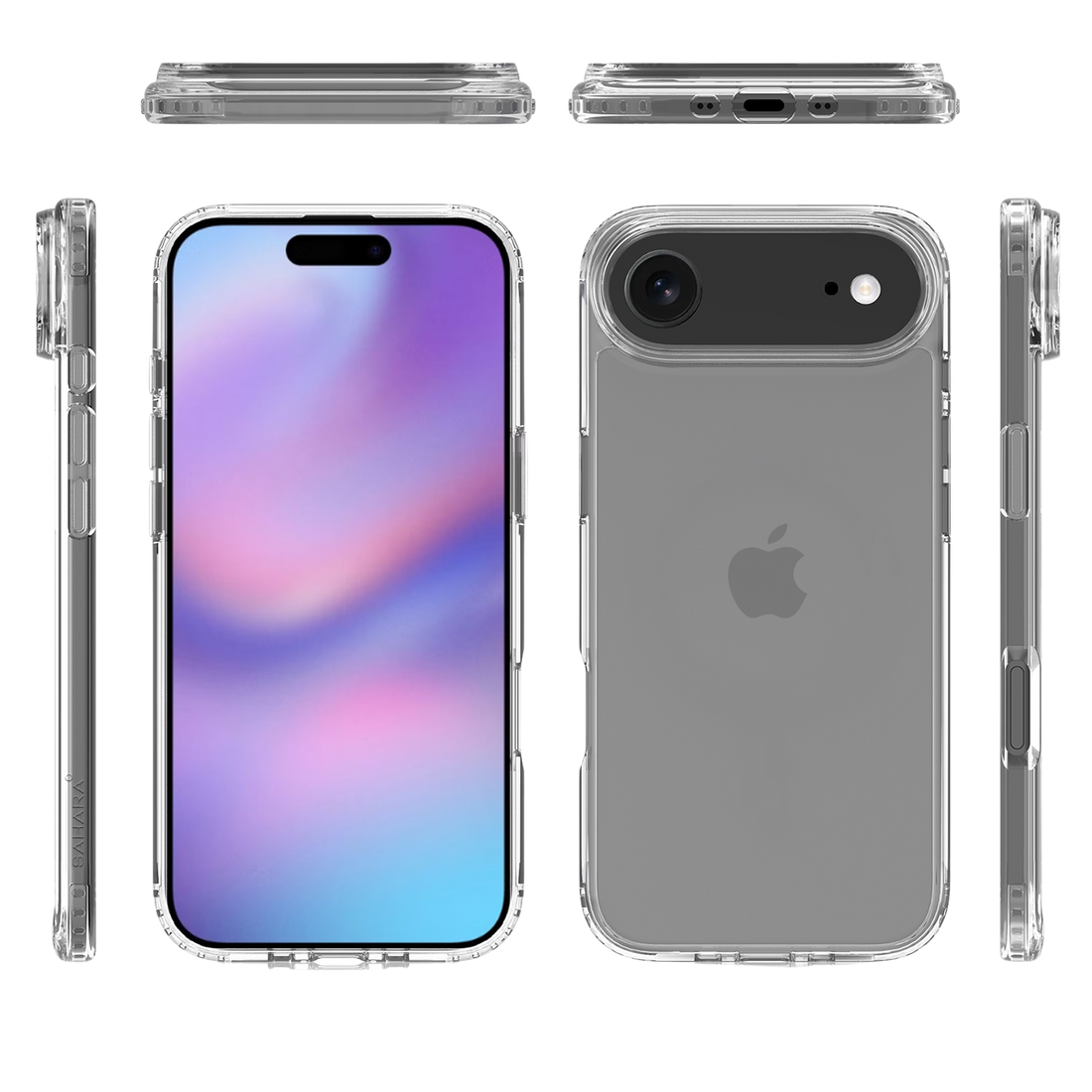 Venture Series Clear Hard Shell Case for Apple iPhone Air