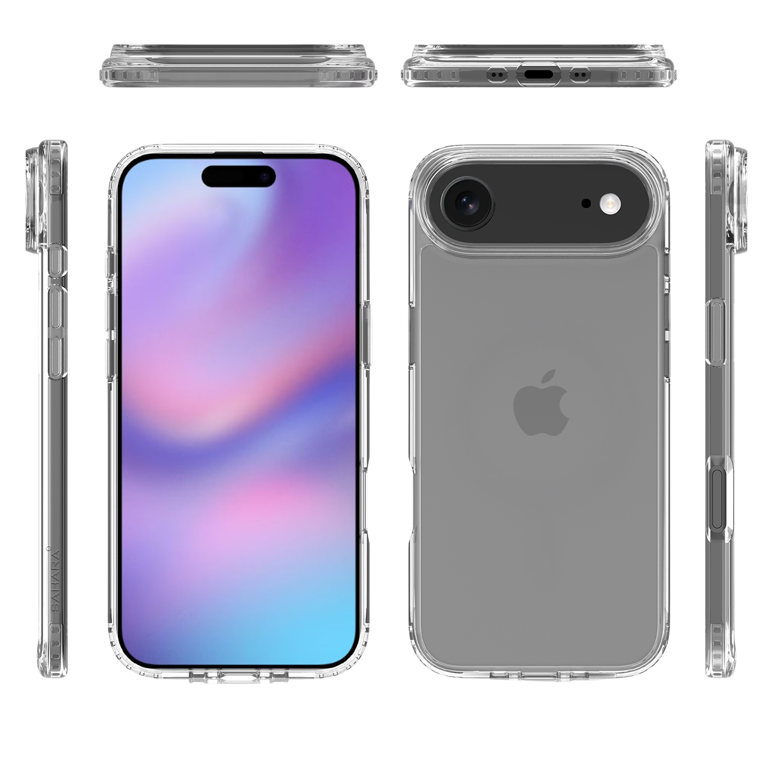 Venture Series Clear Hard Shell Case for Apple iPhone Air