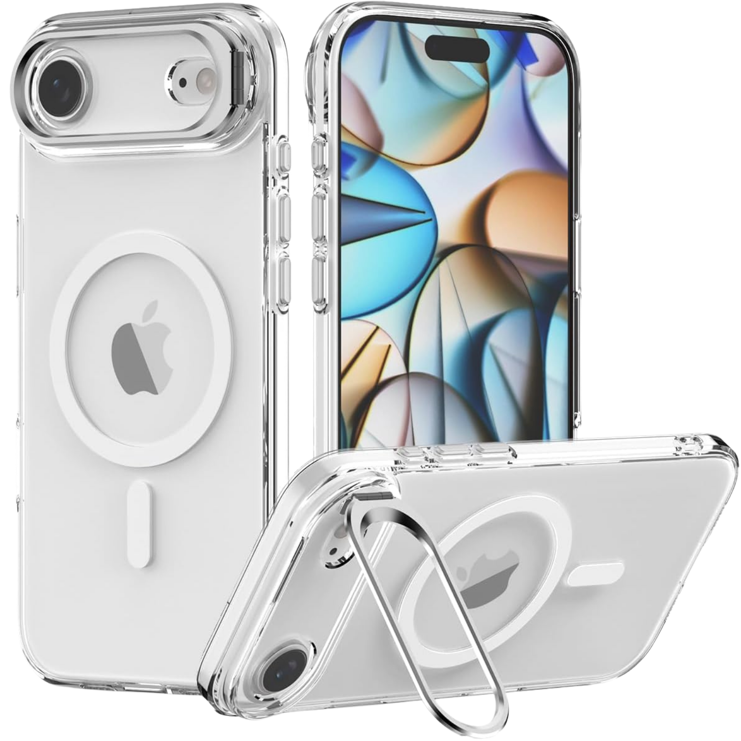 Venture Series Clear Kickstand Case for Apple iPhone Air