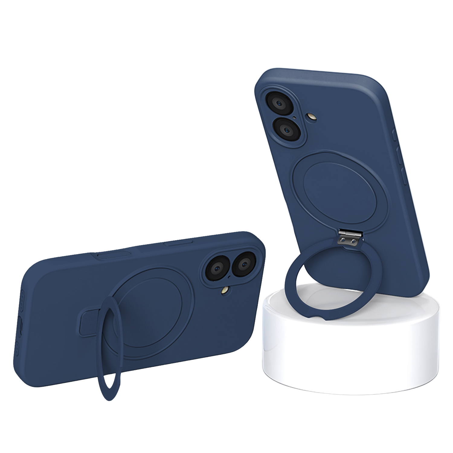 Venture Series Silicone Kickstand Case for Apple iPhone 17