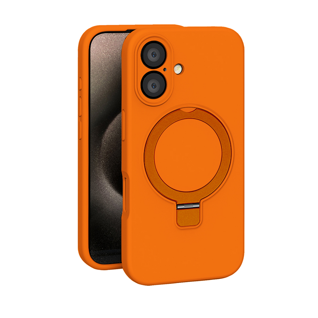 Venture Series Silicone Kickstand Case for Apple iPhone 17