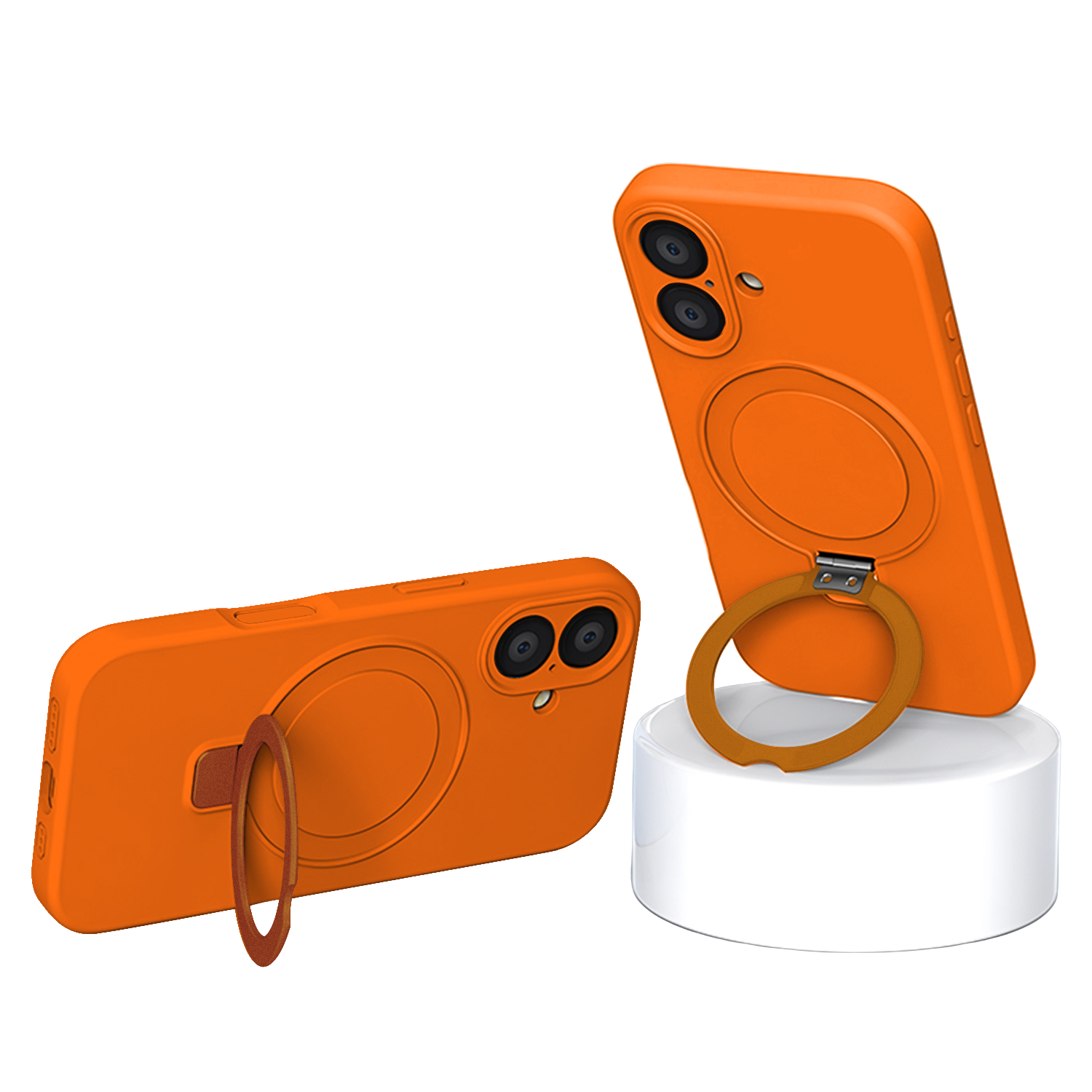 Venture Series Silicone Kickstand Case for Apple iPhone 17